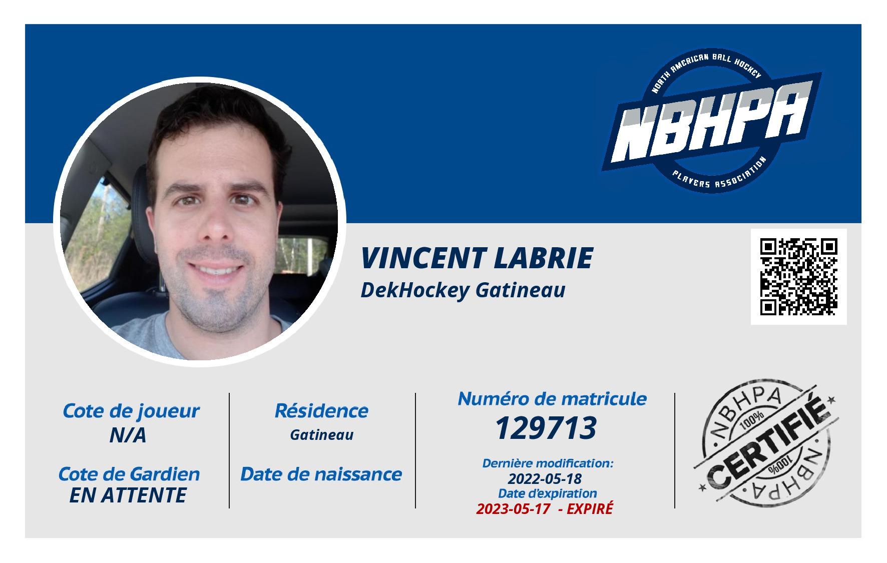 Vincent Labrie