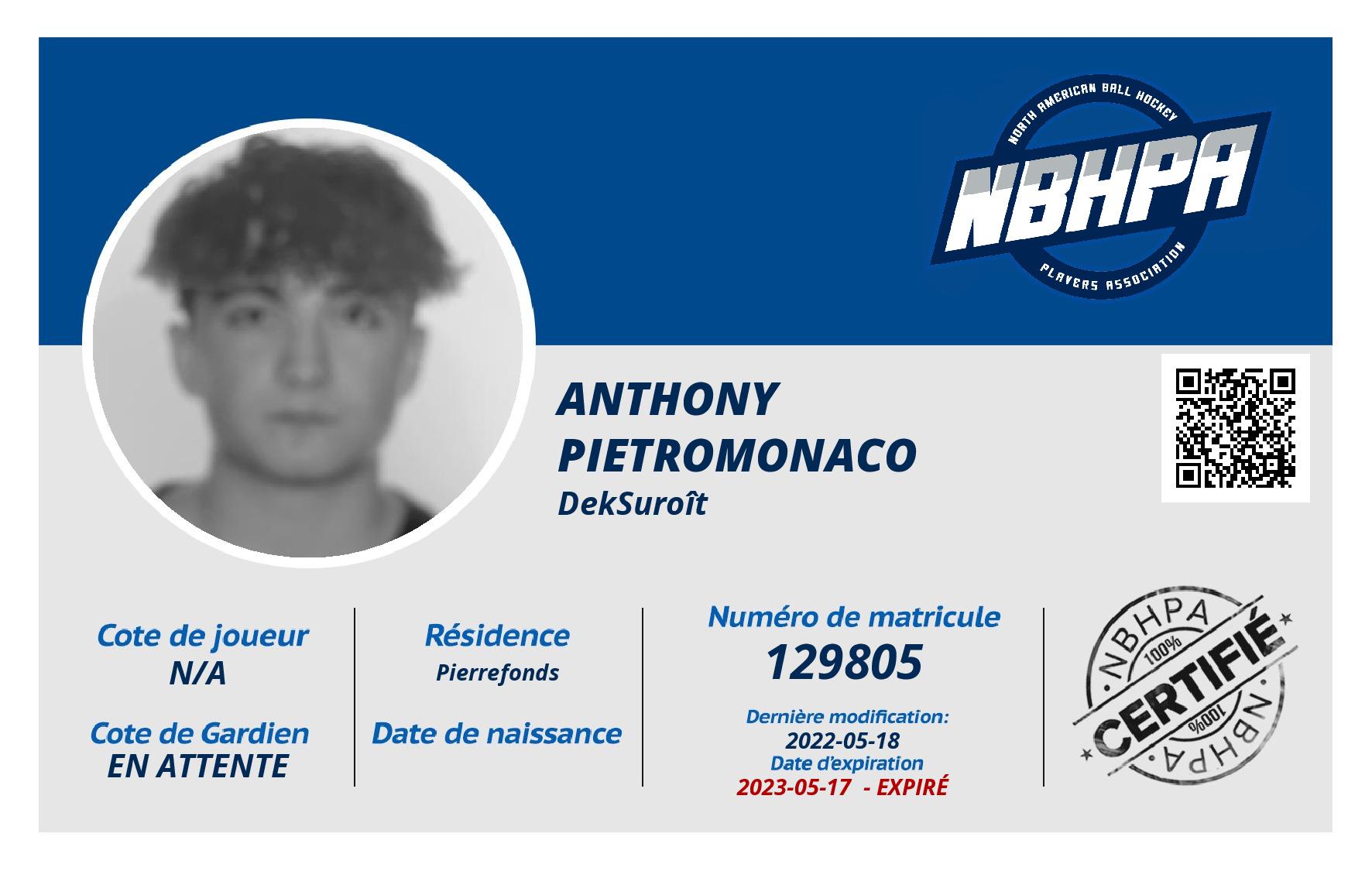 Anthony Pietromonaco
