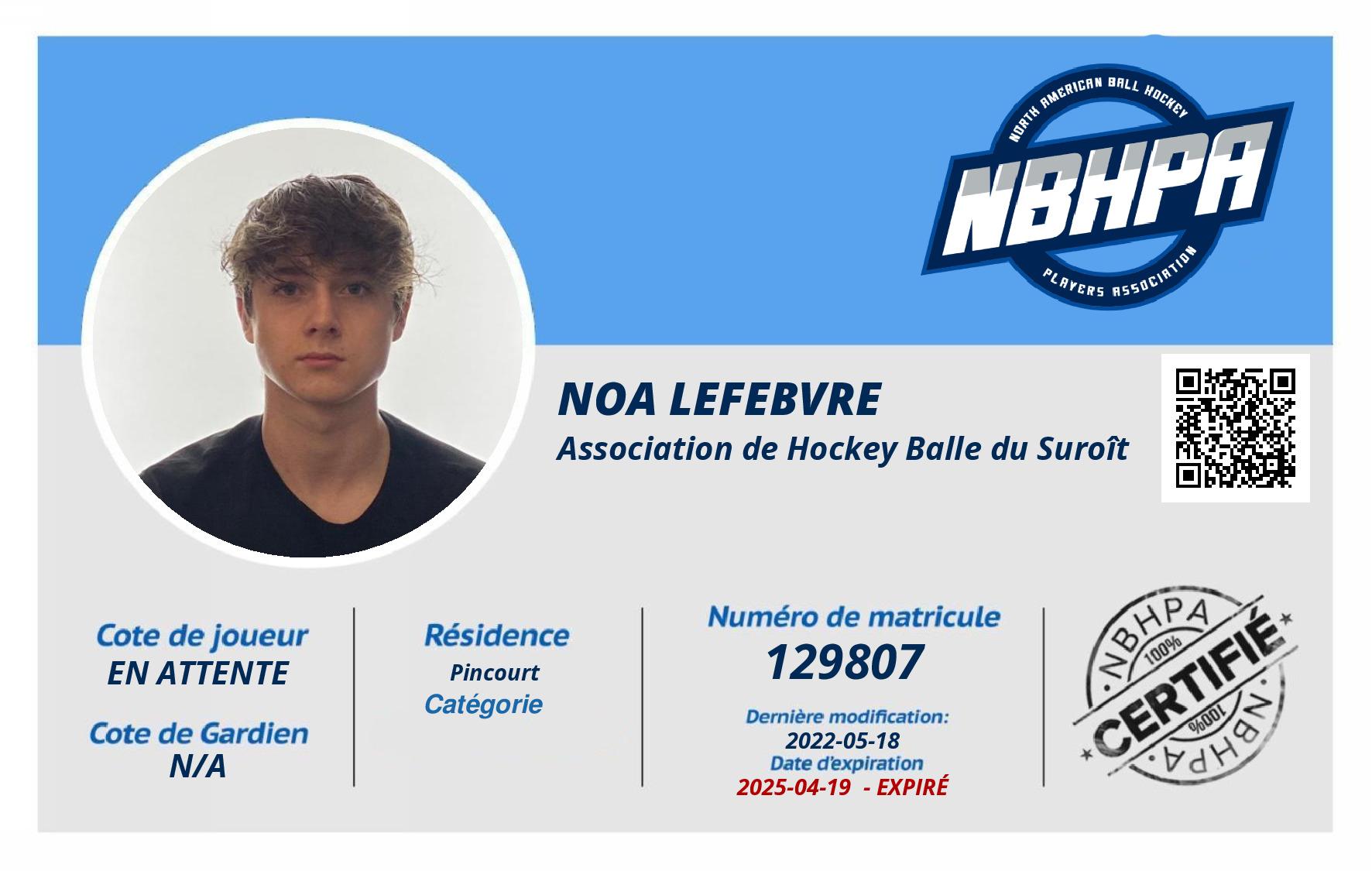 Noa Lefebvre 