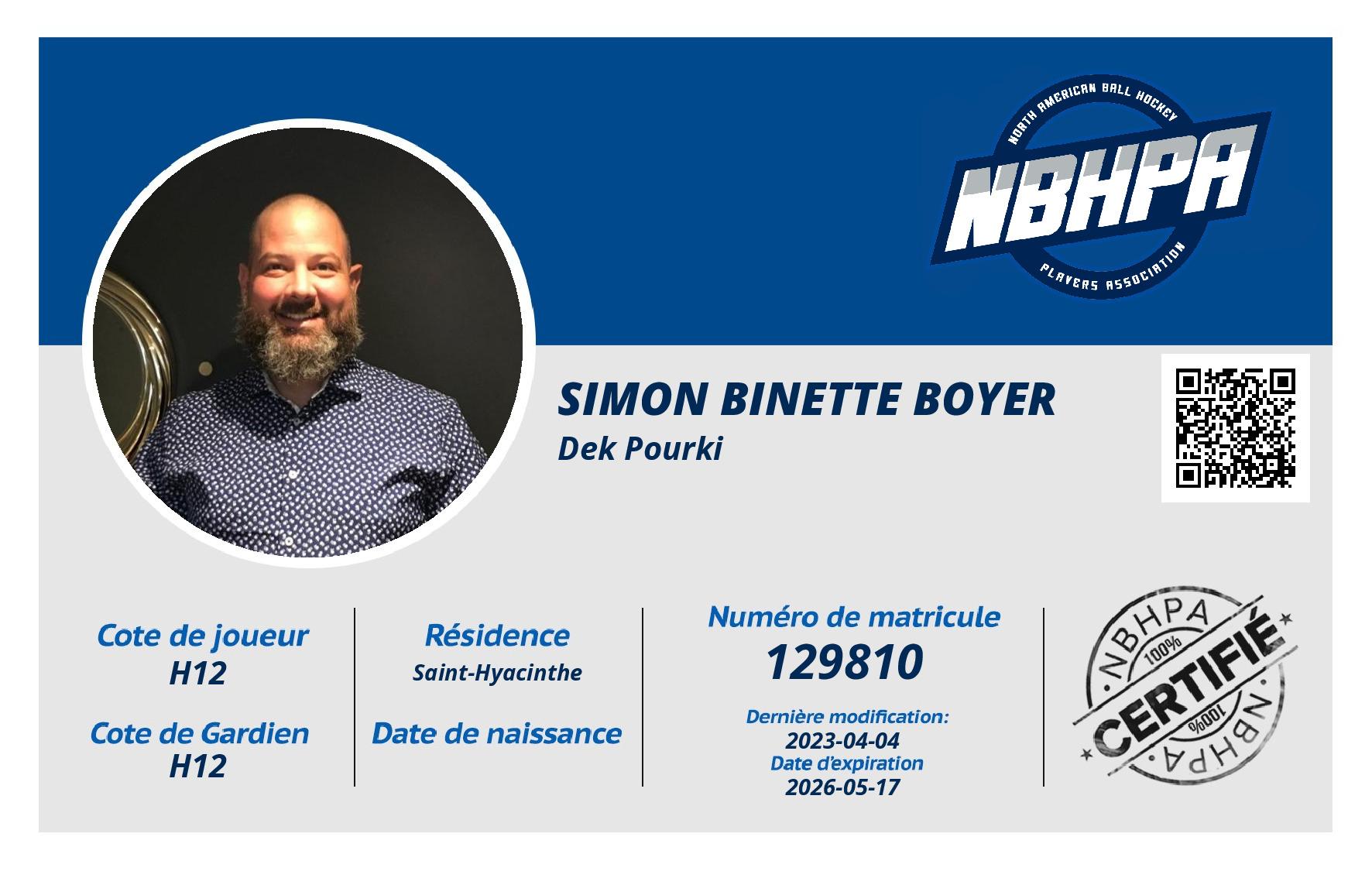 Simon Binette Boyer