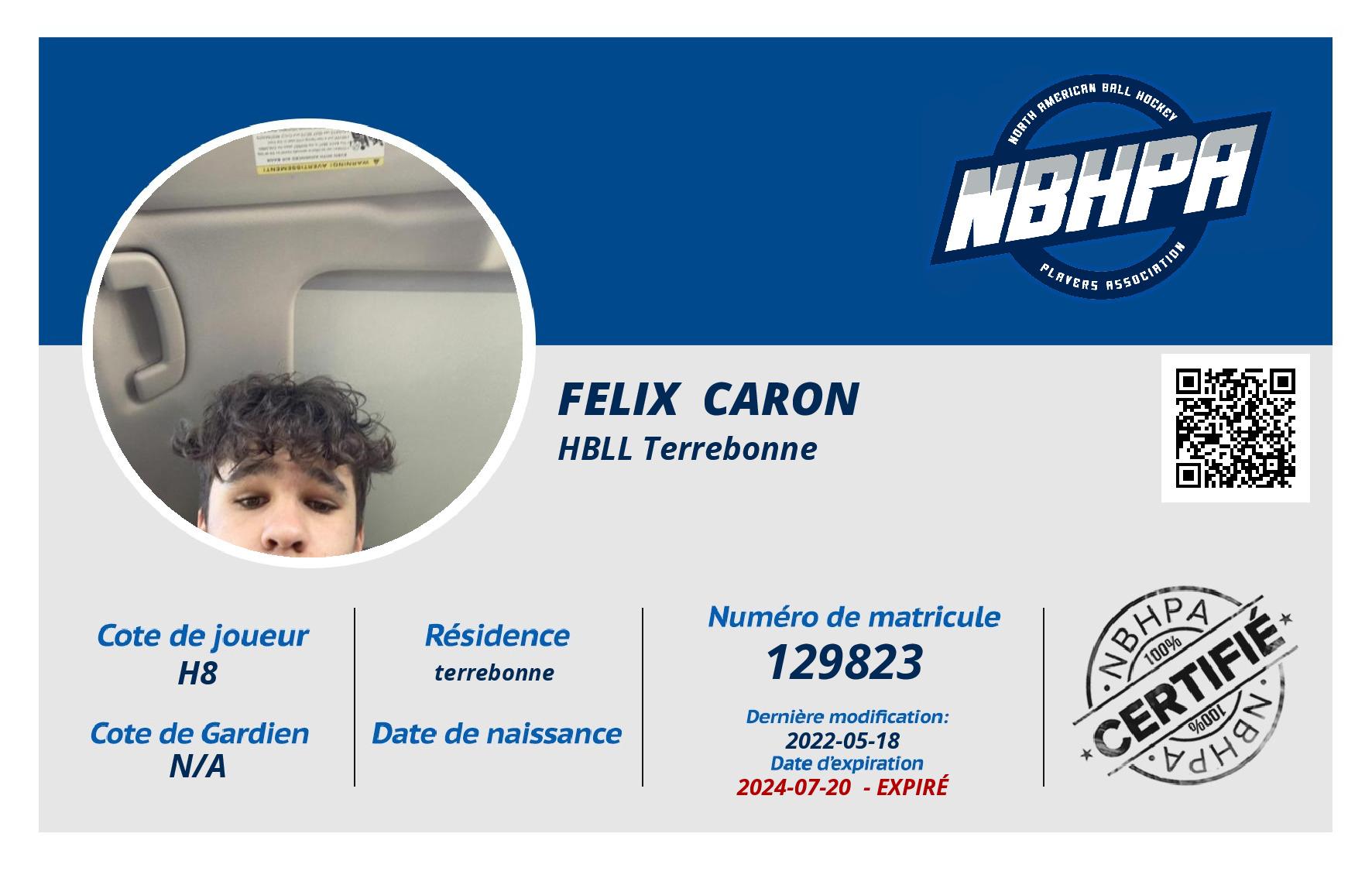 Felix  Caron