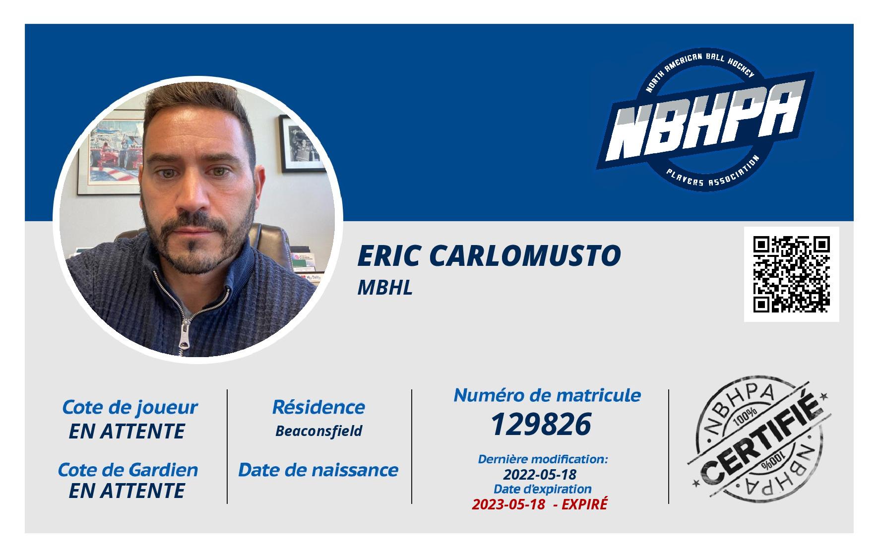 Eric Carlomusto