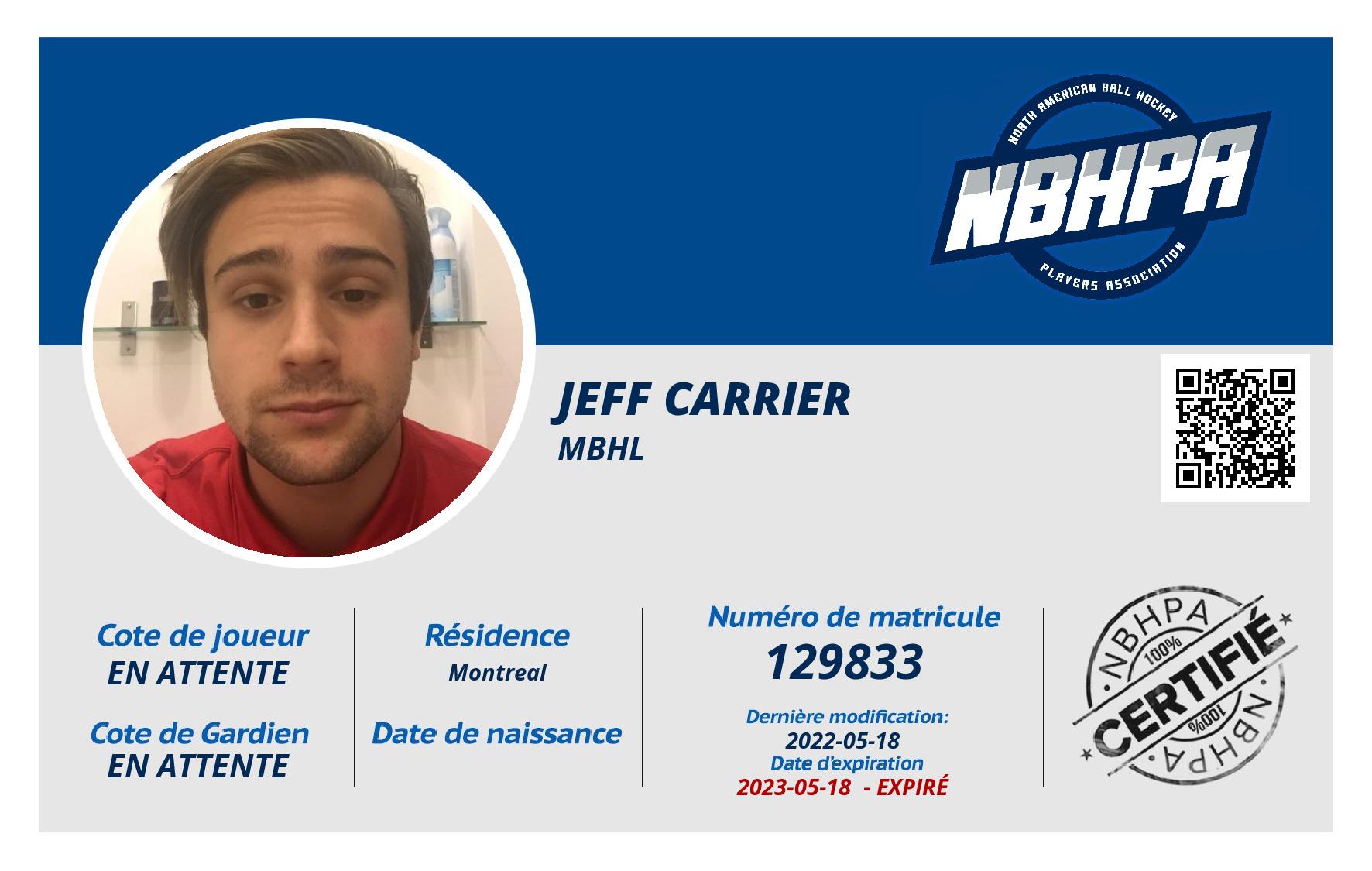 Jeff Carrier