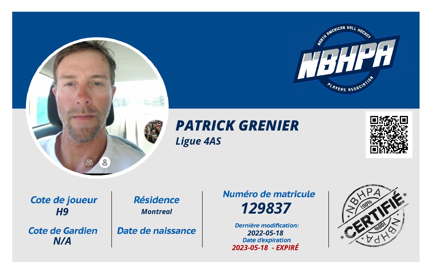 Patrick Grenier