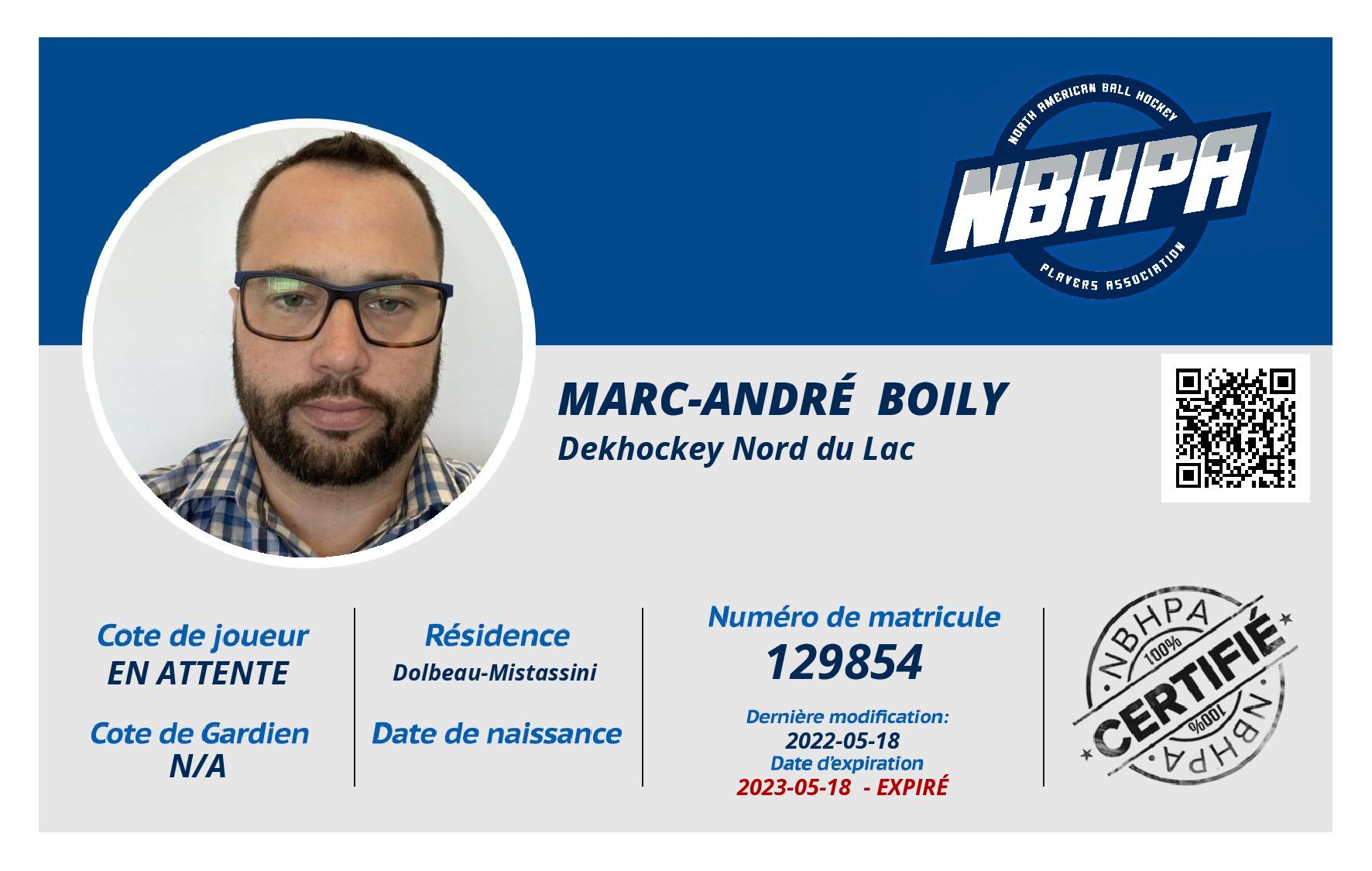 Marc-André  Boily