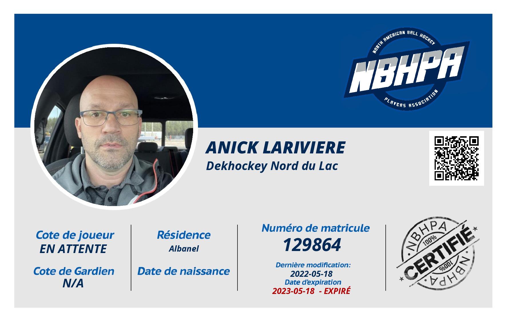 Anick Lariviere 