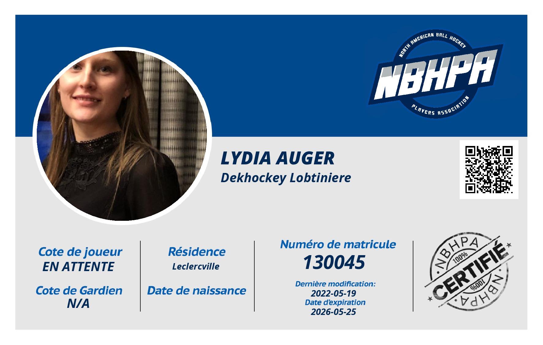 Lydia Auger 