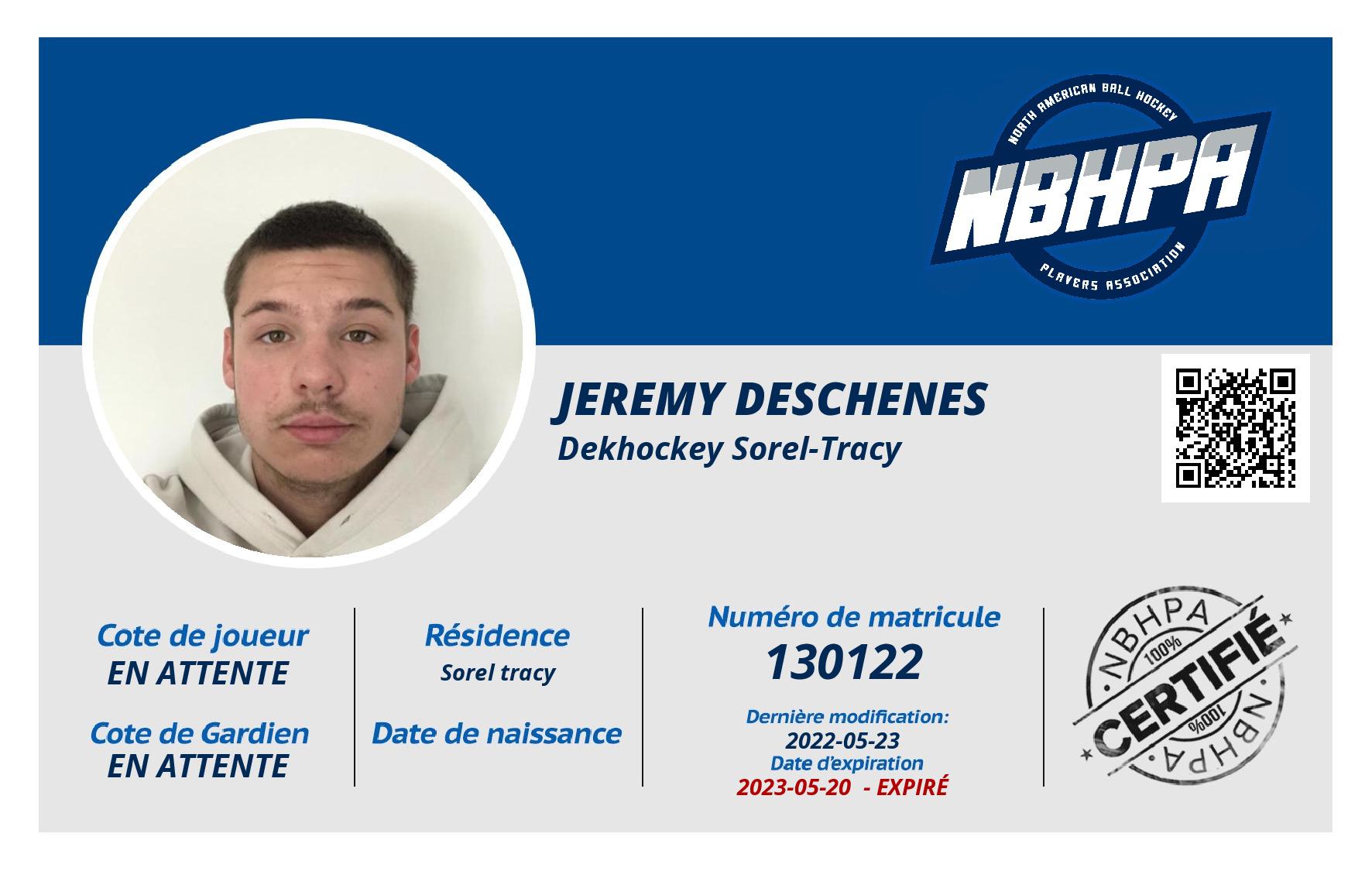 Jeremy Deschenes