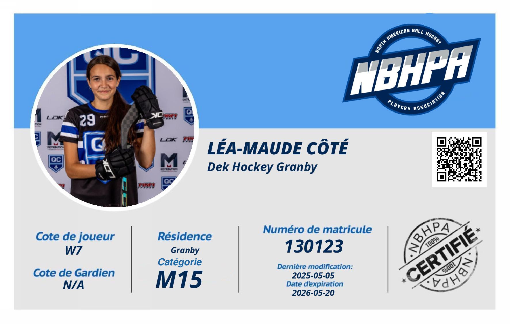 Léa-Maude Côté 