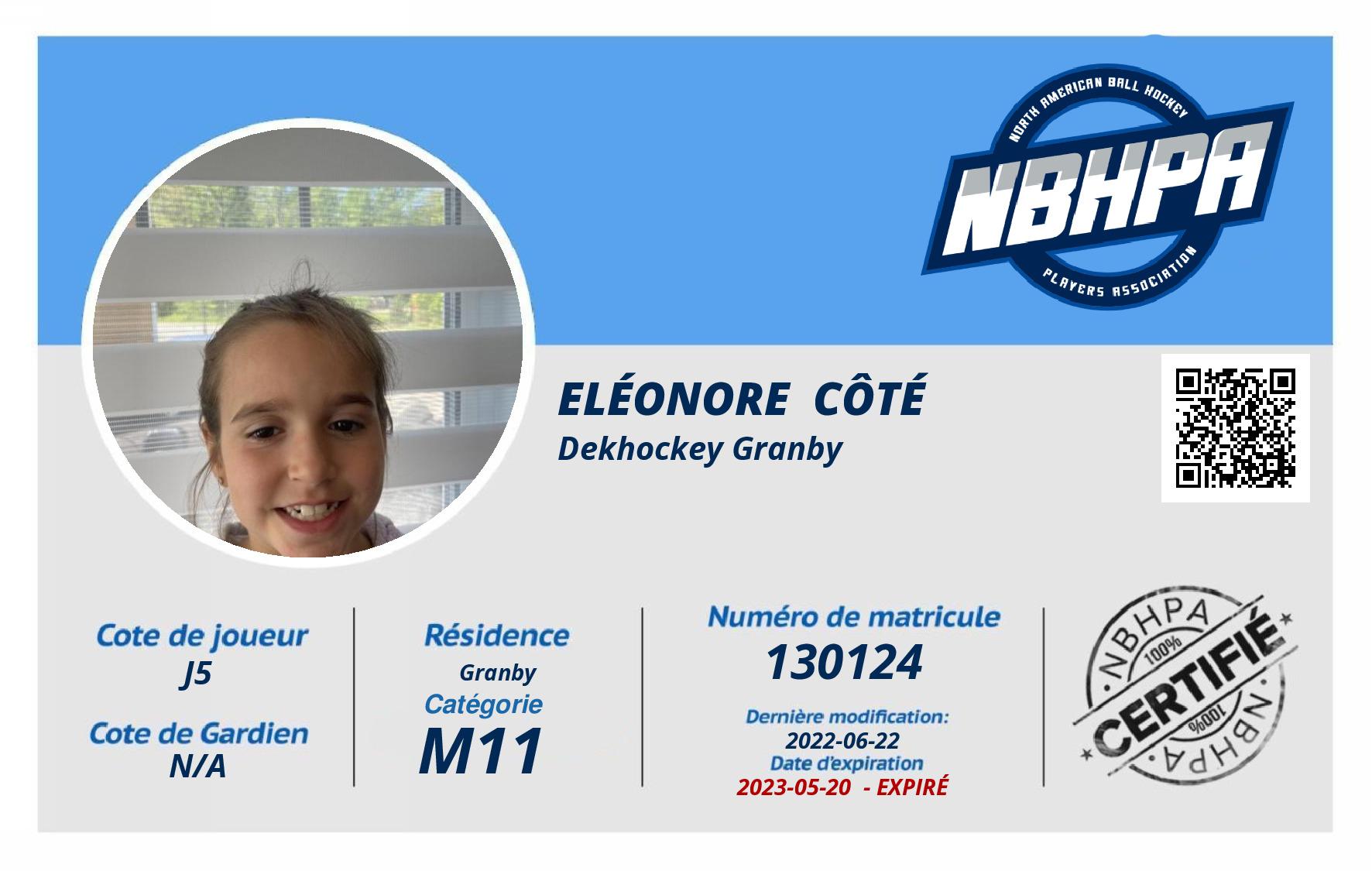 Eléonore  Côté 