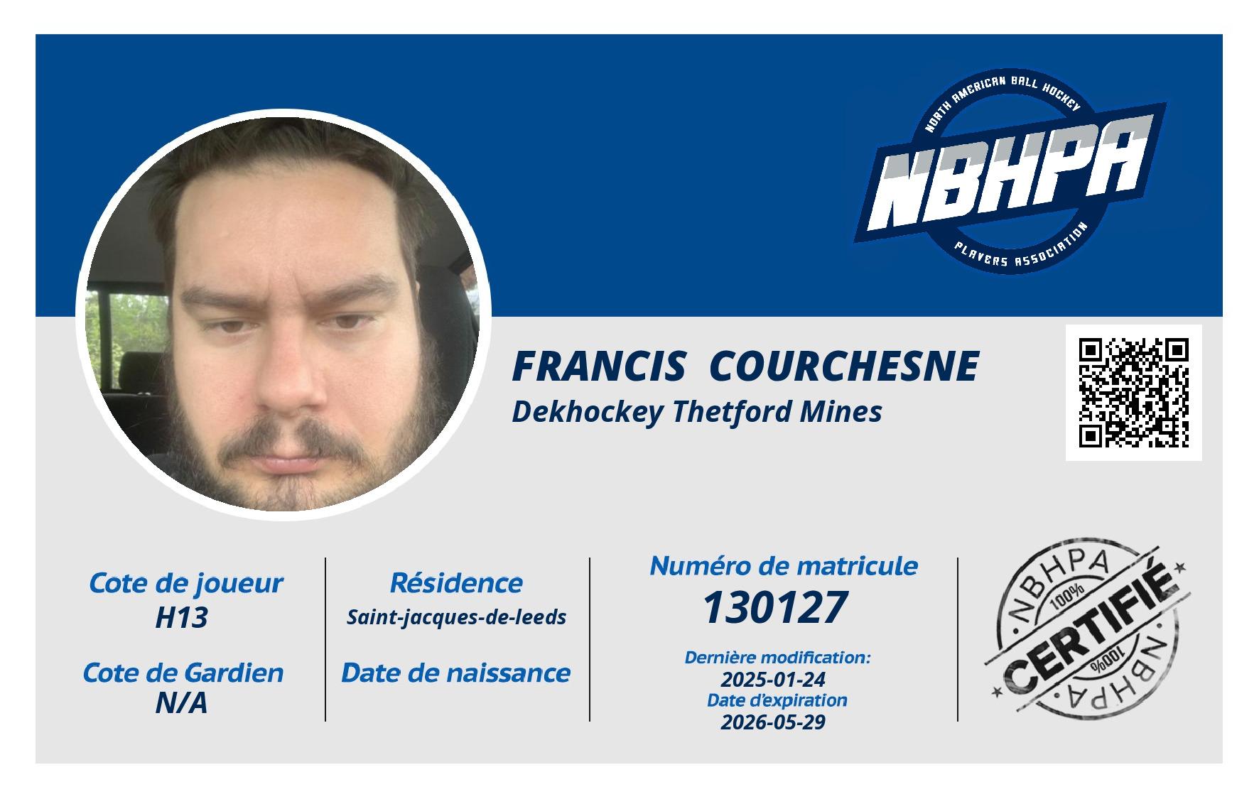 Francis  Courchesne 