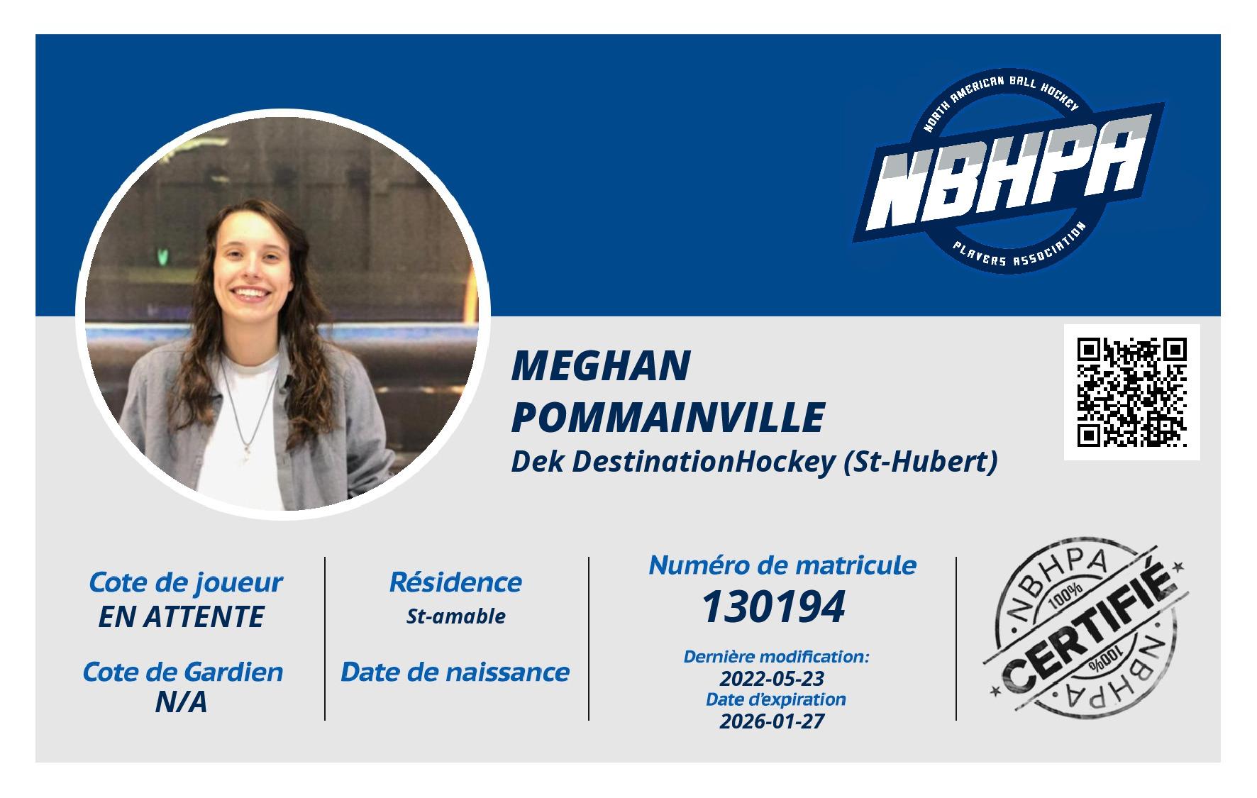Meghan Pommainville