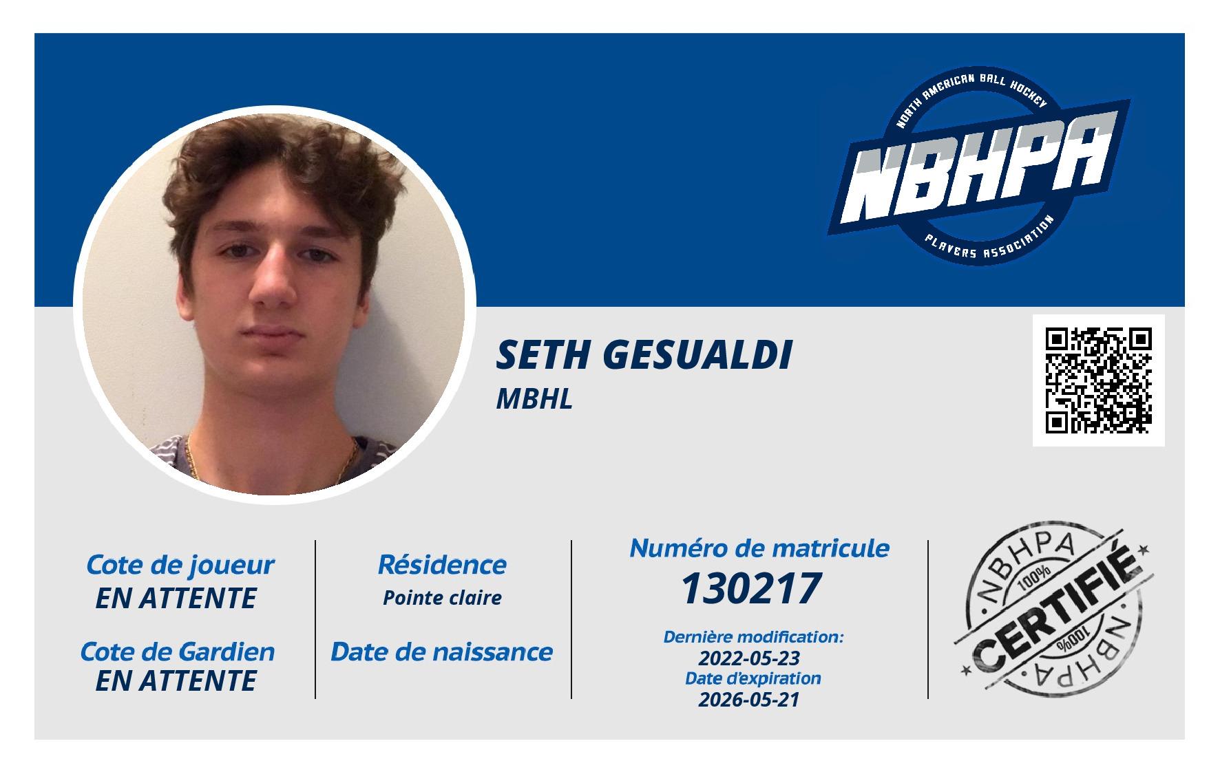 Seth Gesualdi