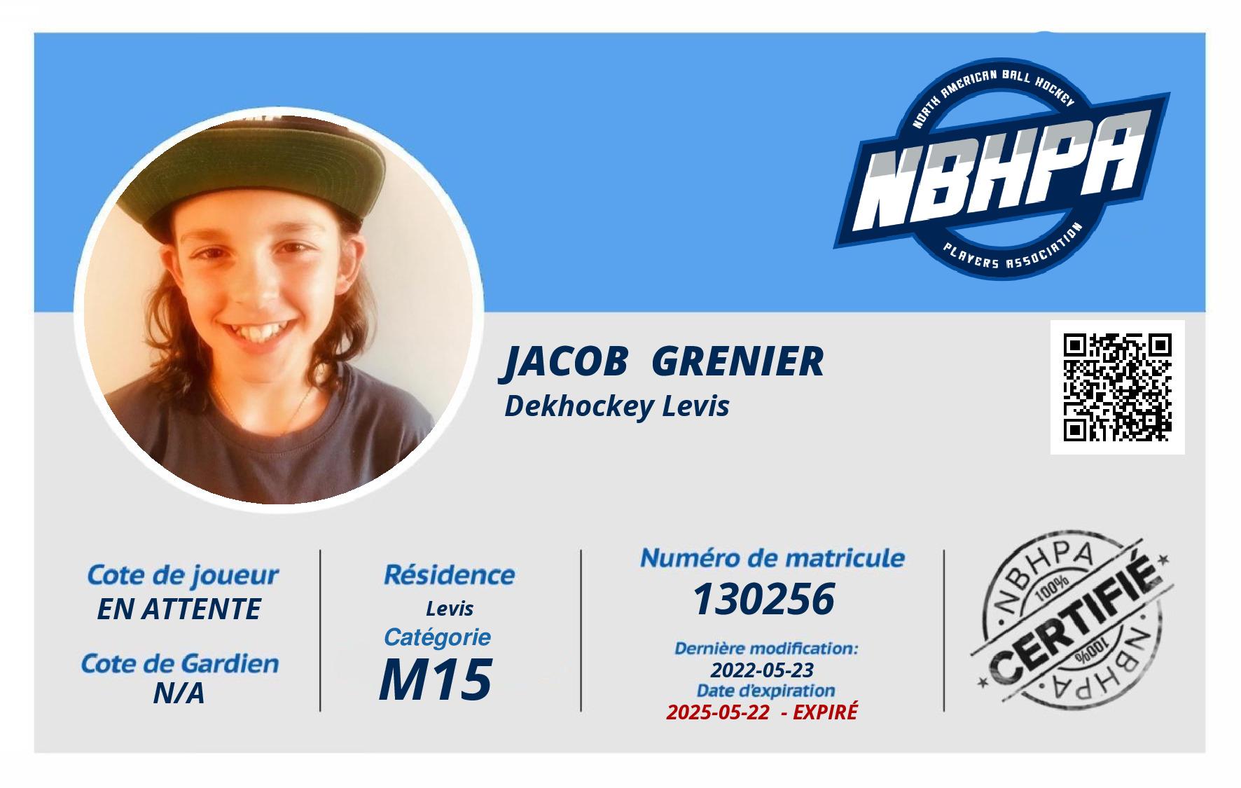 Jacob  Grenier