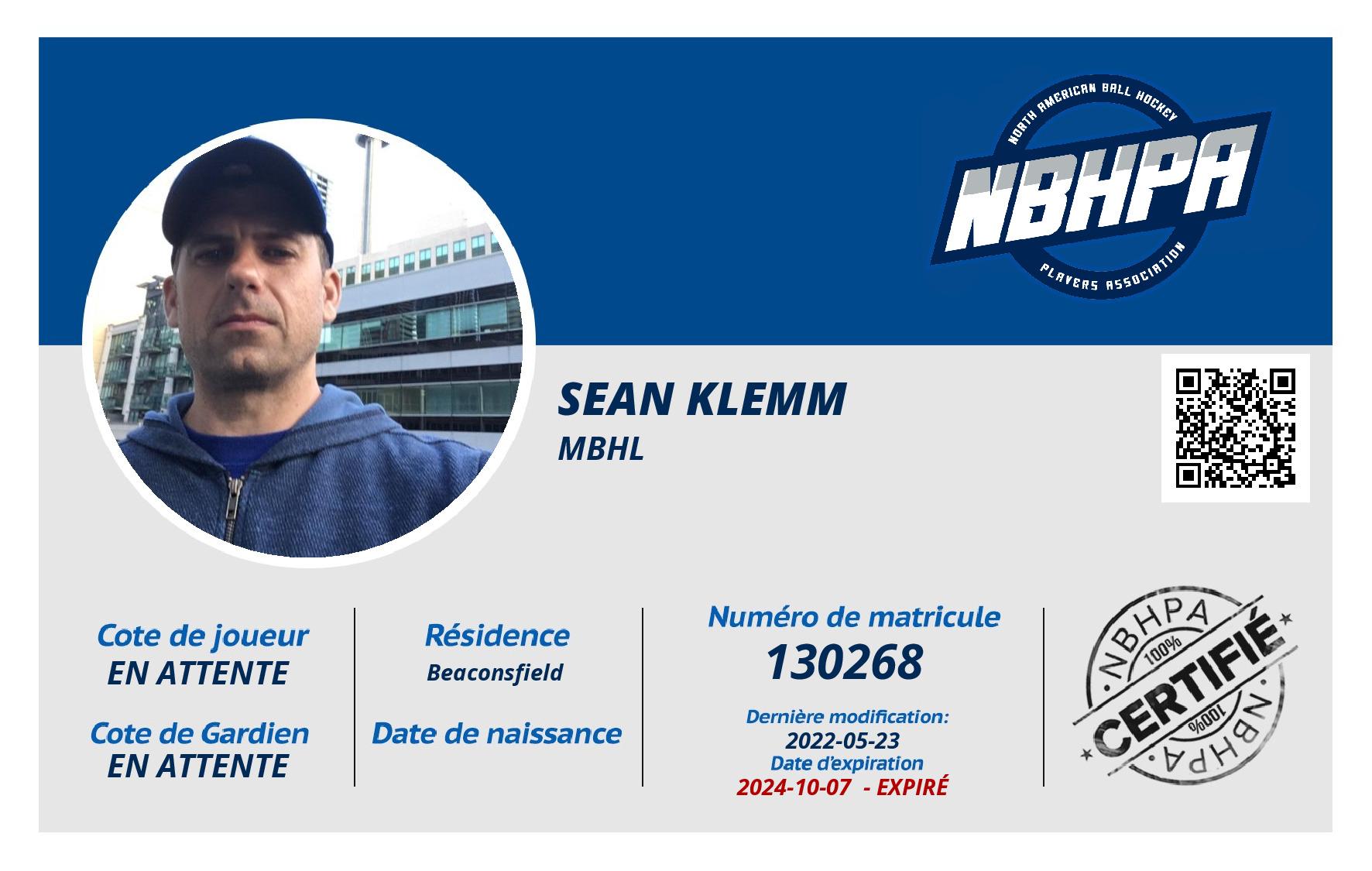 Sean Klemm