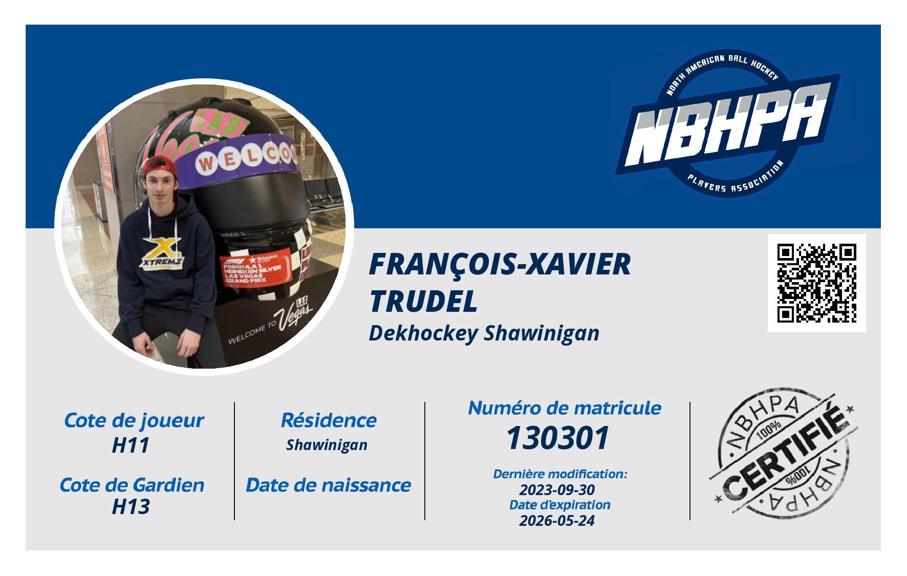 François-Xavier  Trudel