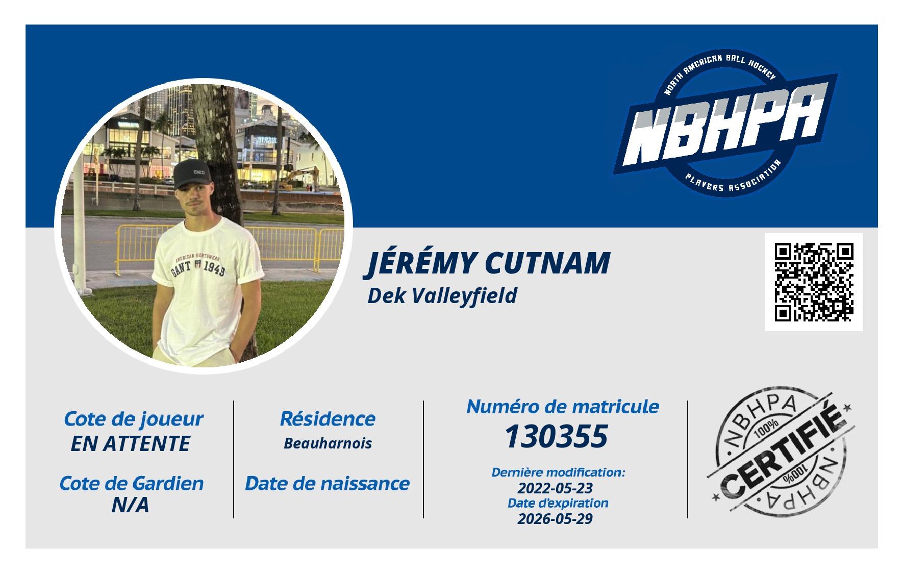 Jérémy Cutnam