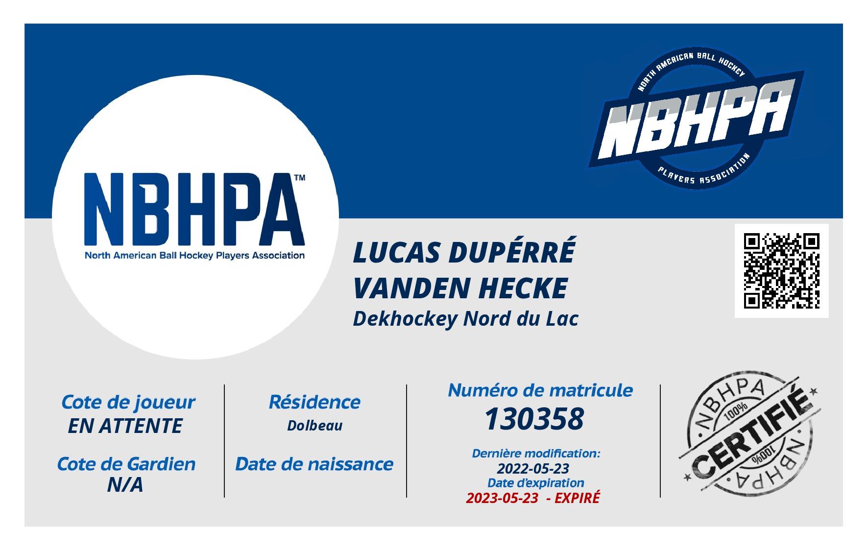 Lucas Dupérré Vanden Hecke 