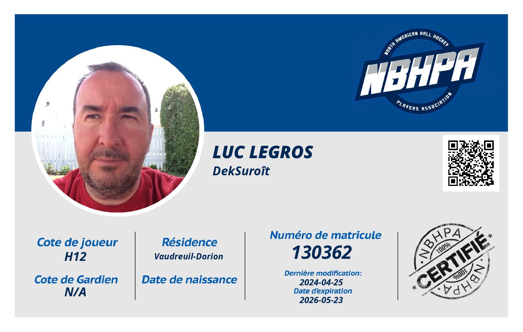 Luc Legros