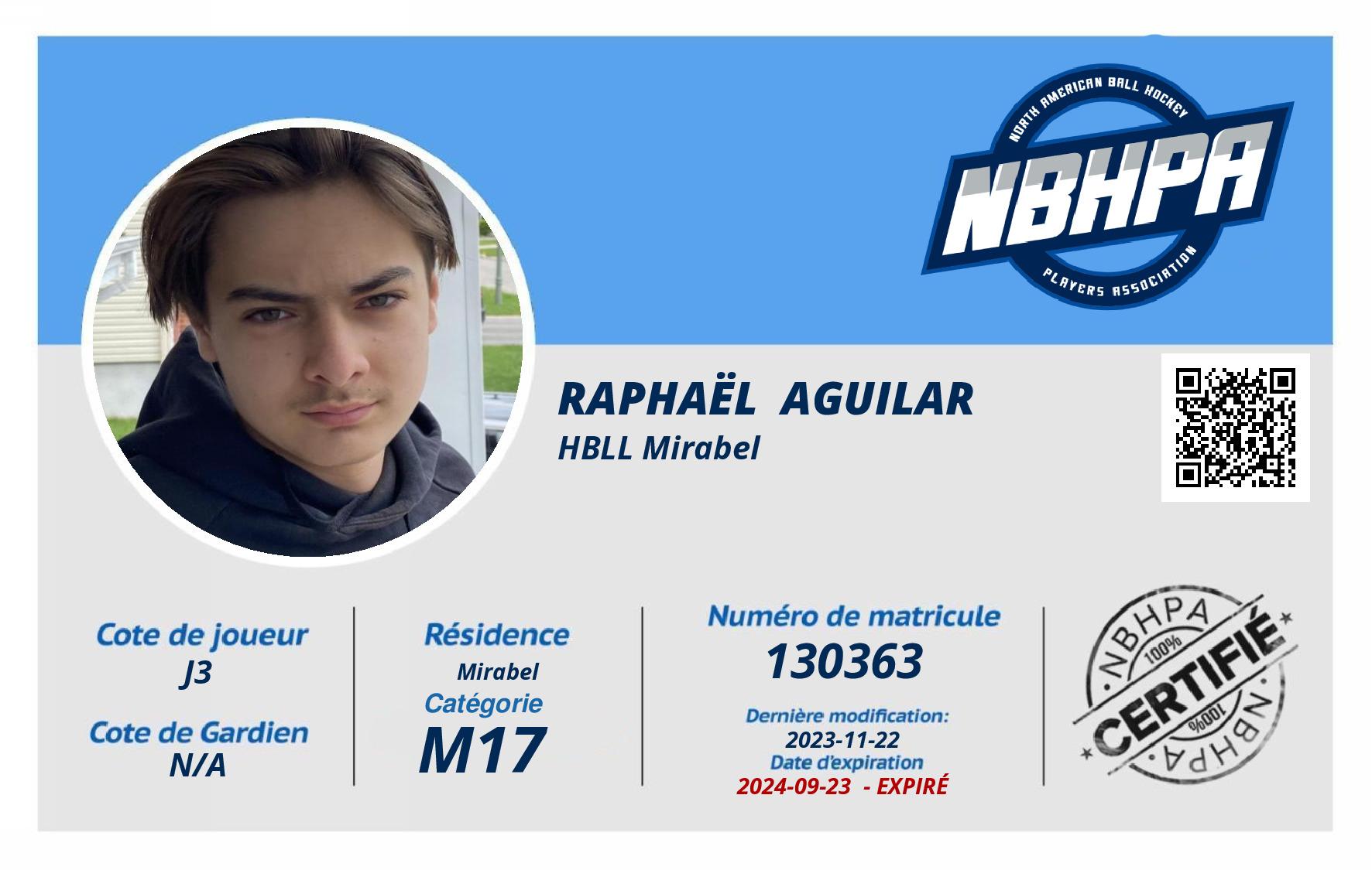 Raphaël  Aguilar