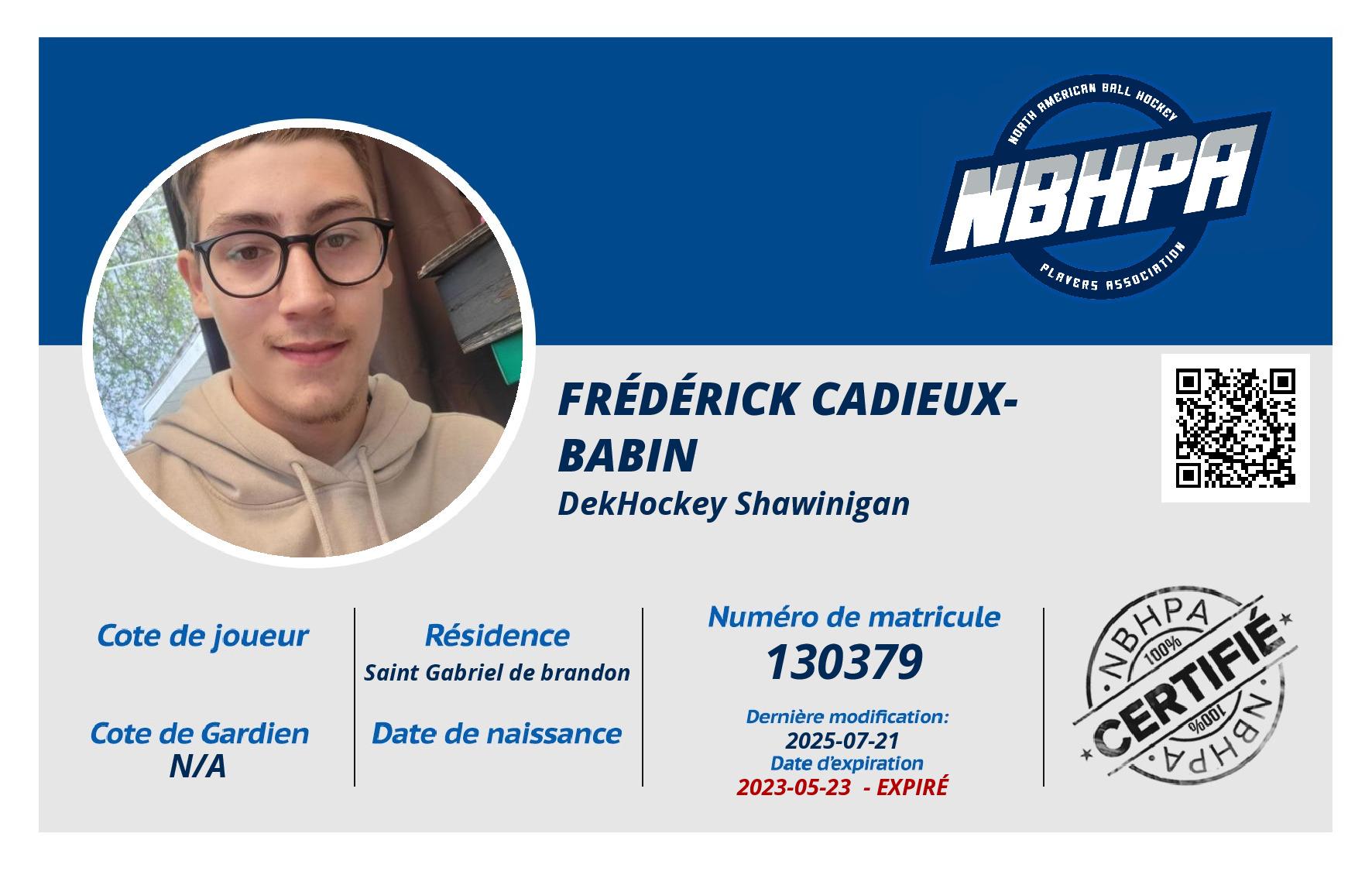 Frédérick Cadieux-Babin