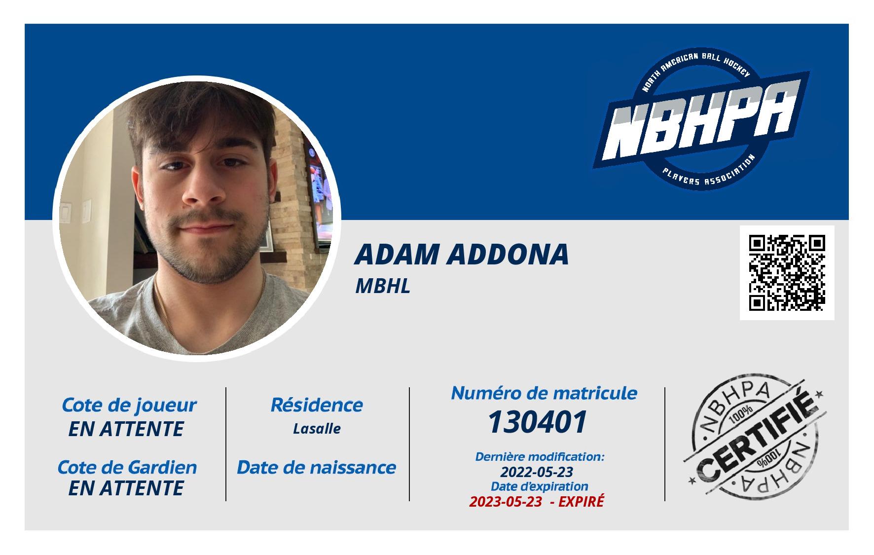 Adam Addona