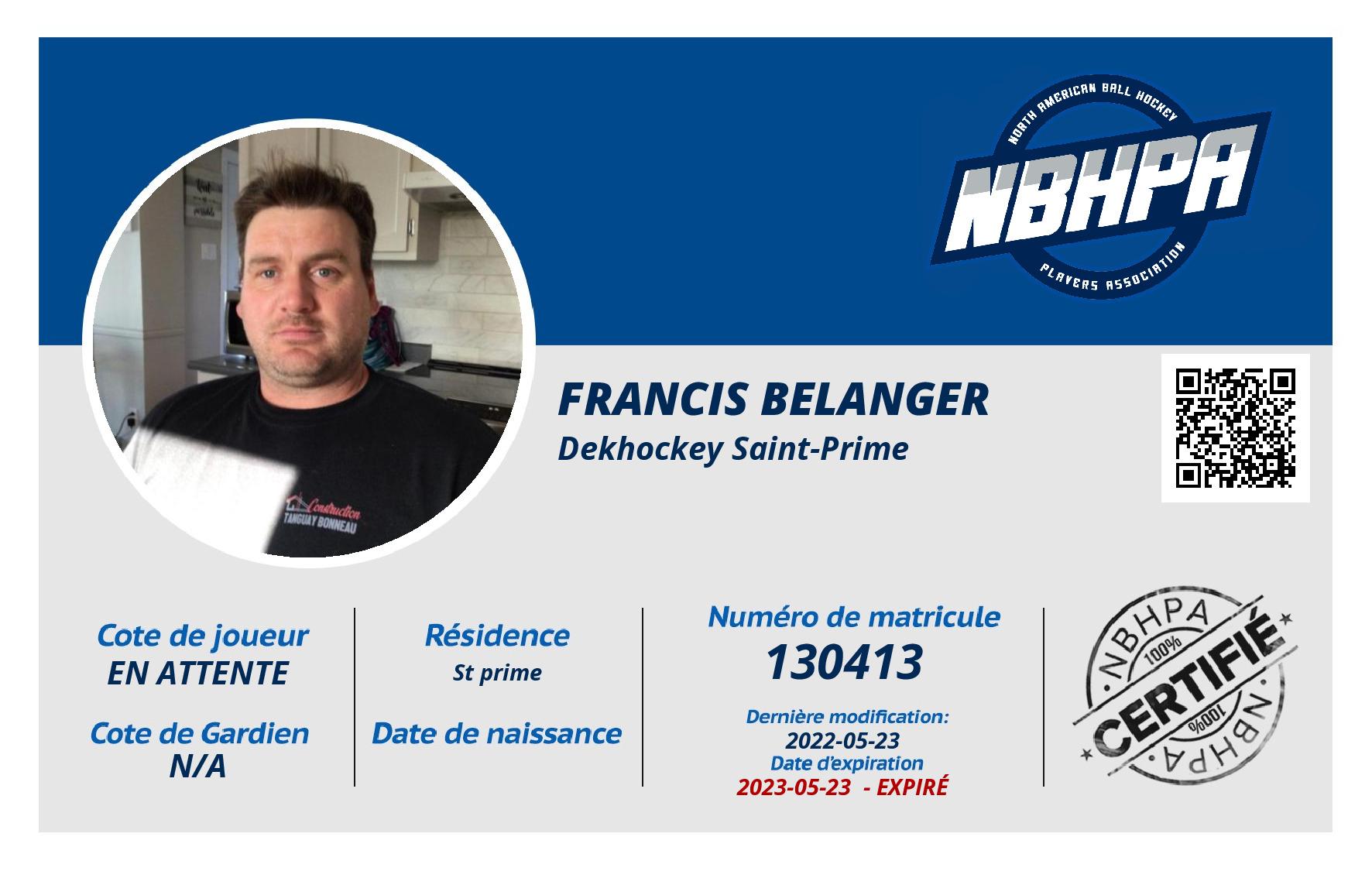 Francis Belanger