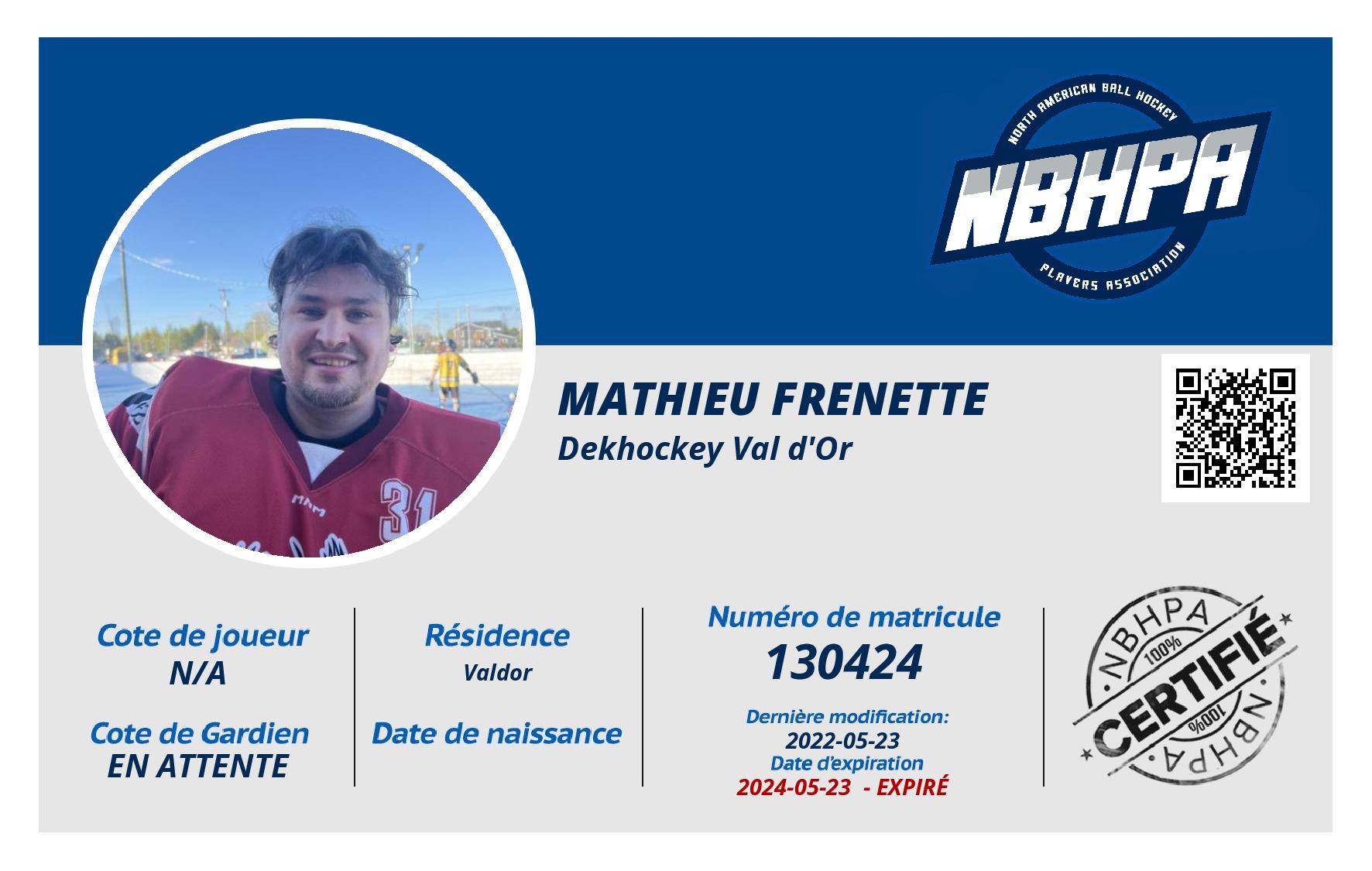 Mathieu Frenette