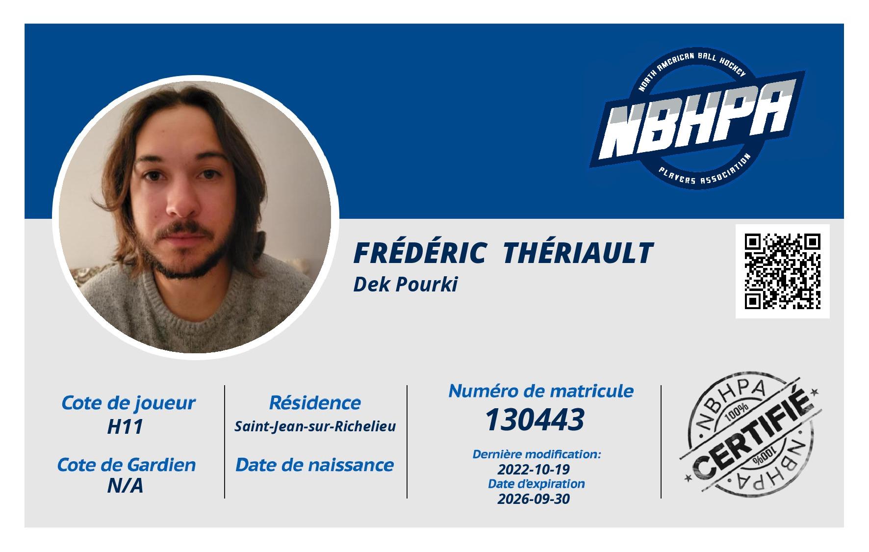 Frédéric  Thériault 