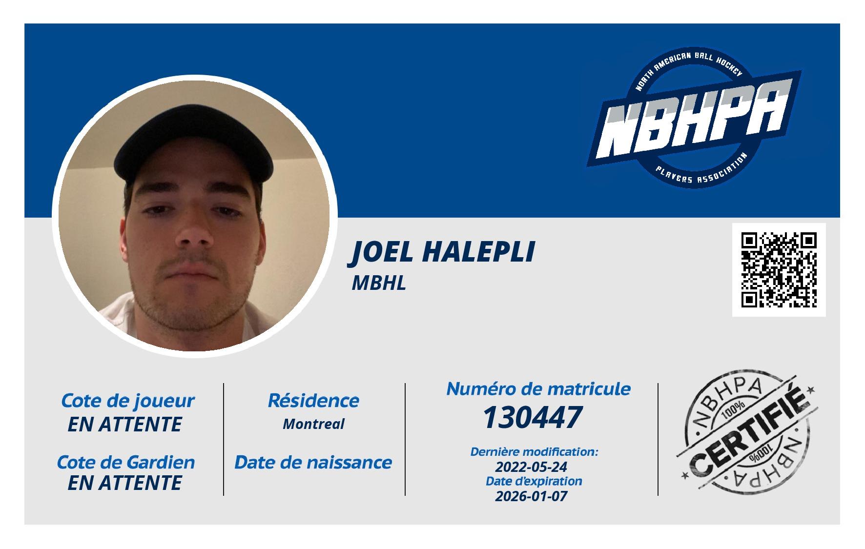 Joel Halepli