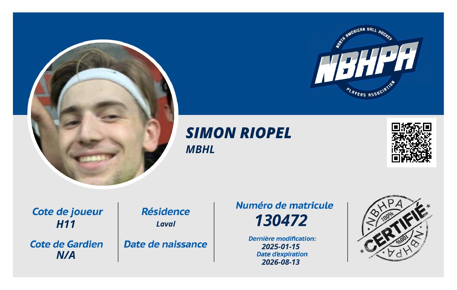 Simon Riopel