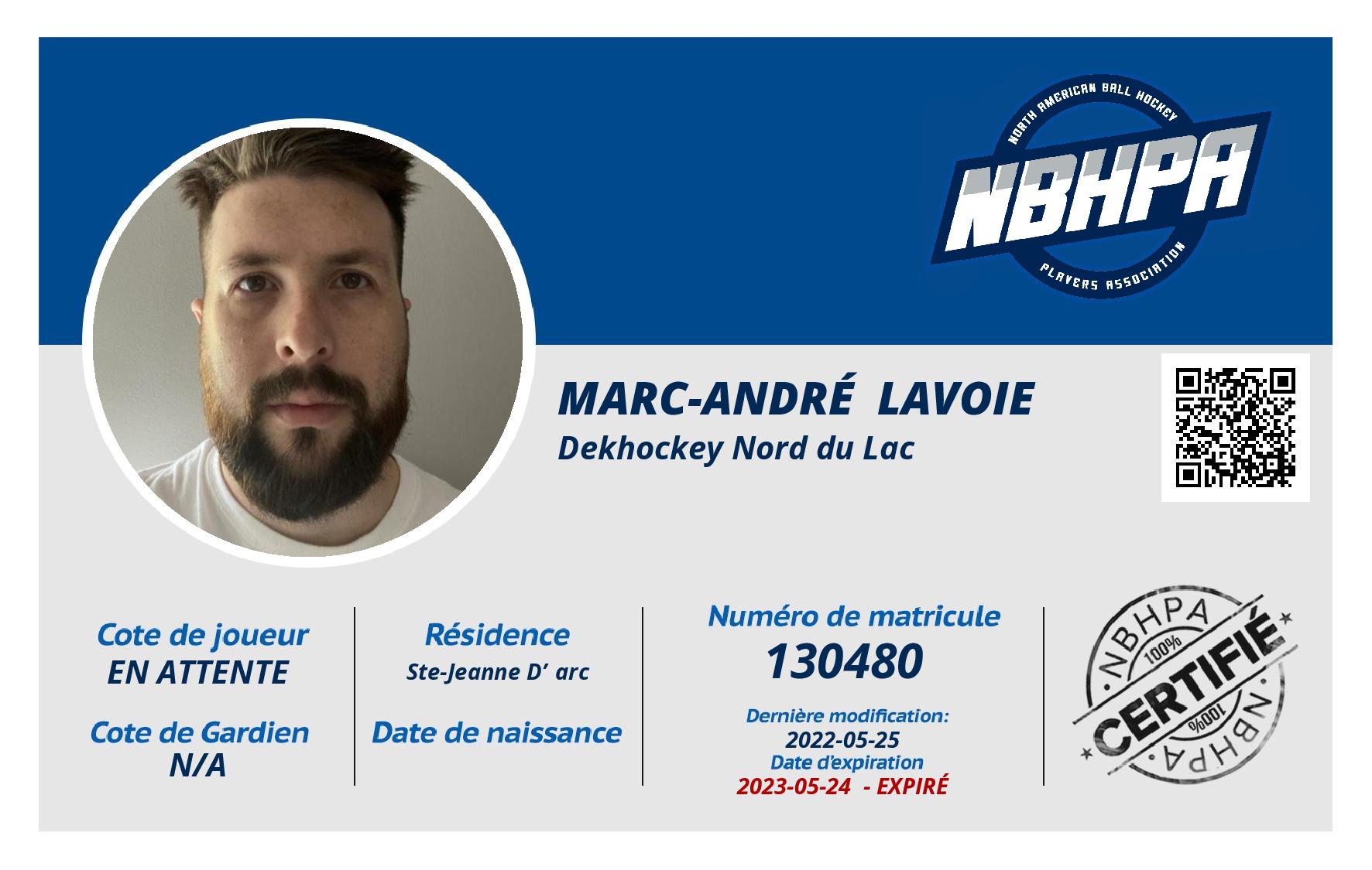 Marc-André  Lavoie