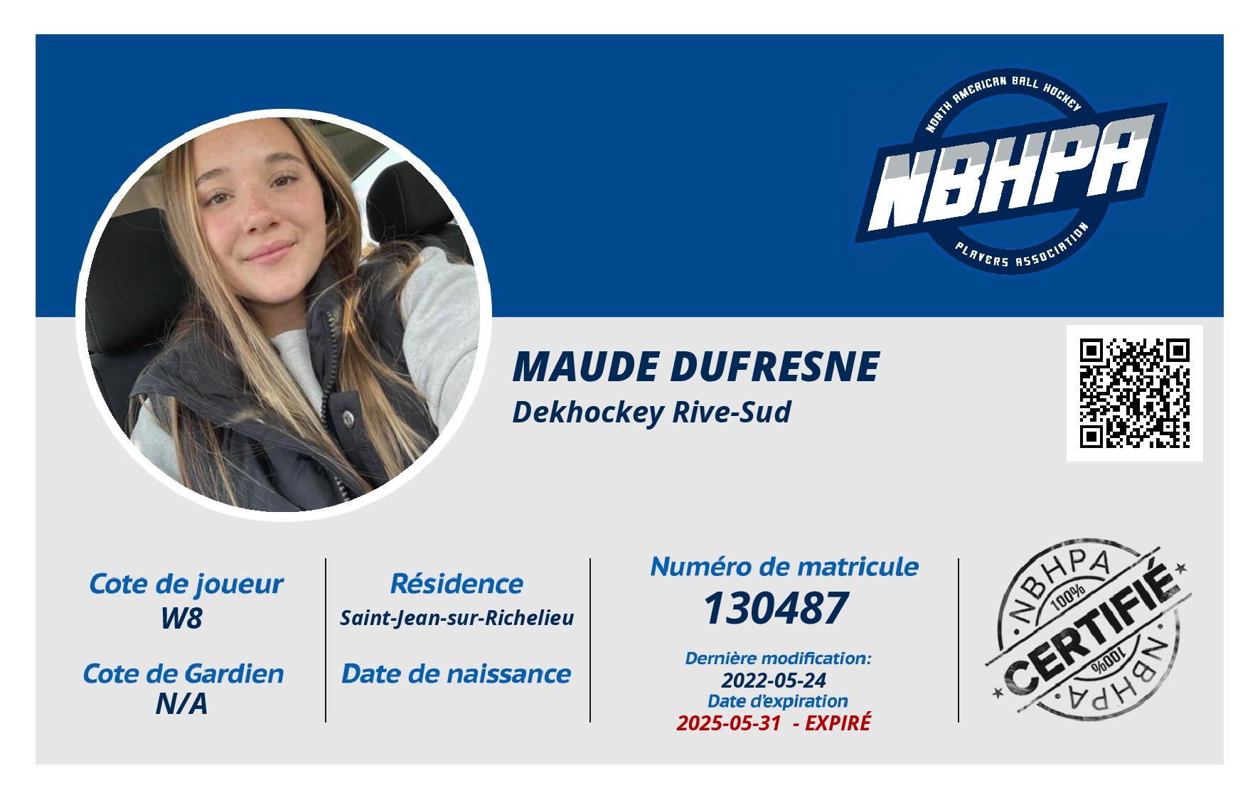 Maude Dufresne
