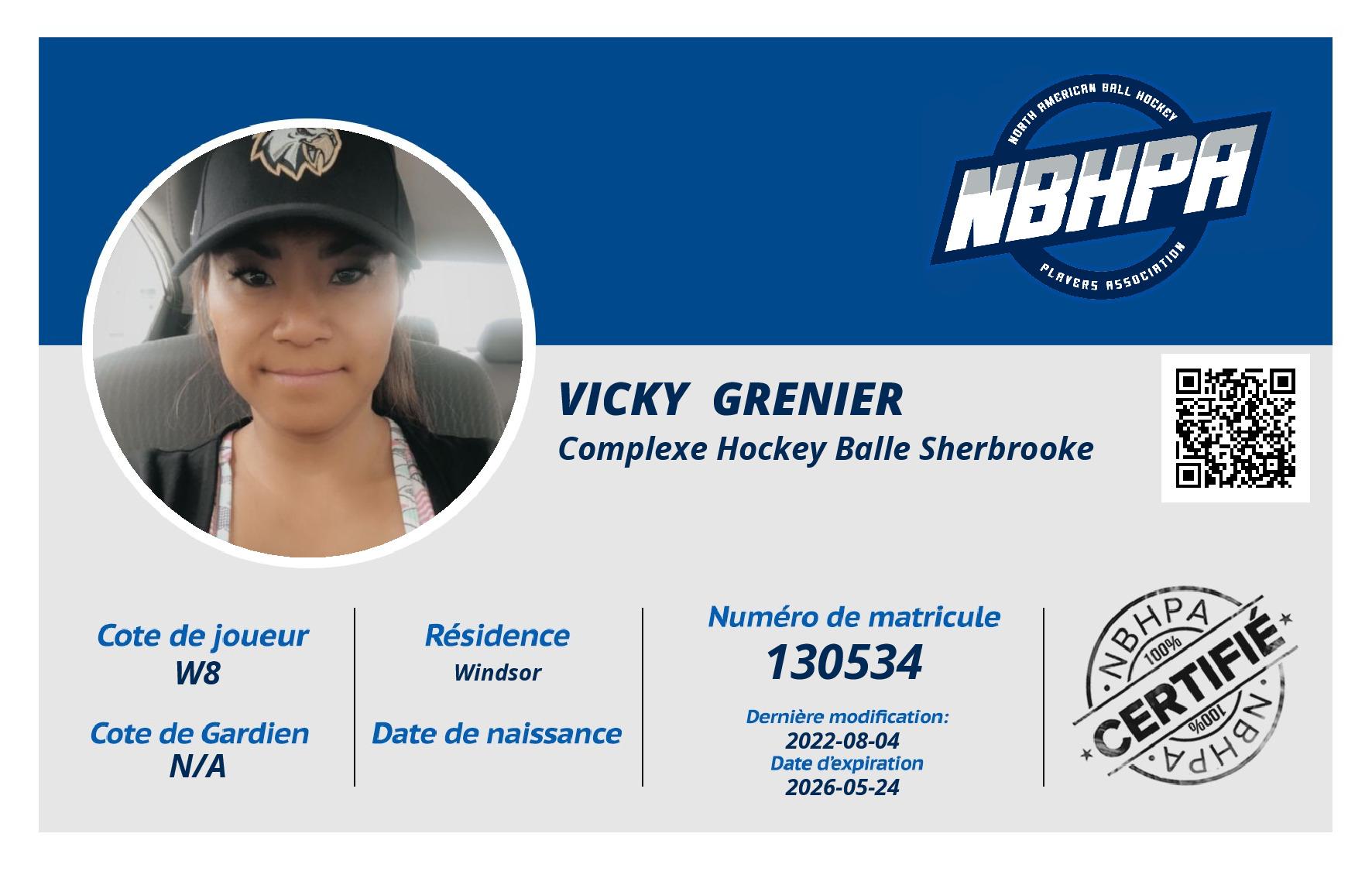 Vicky  Grenier