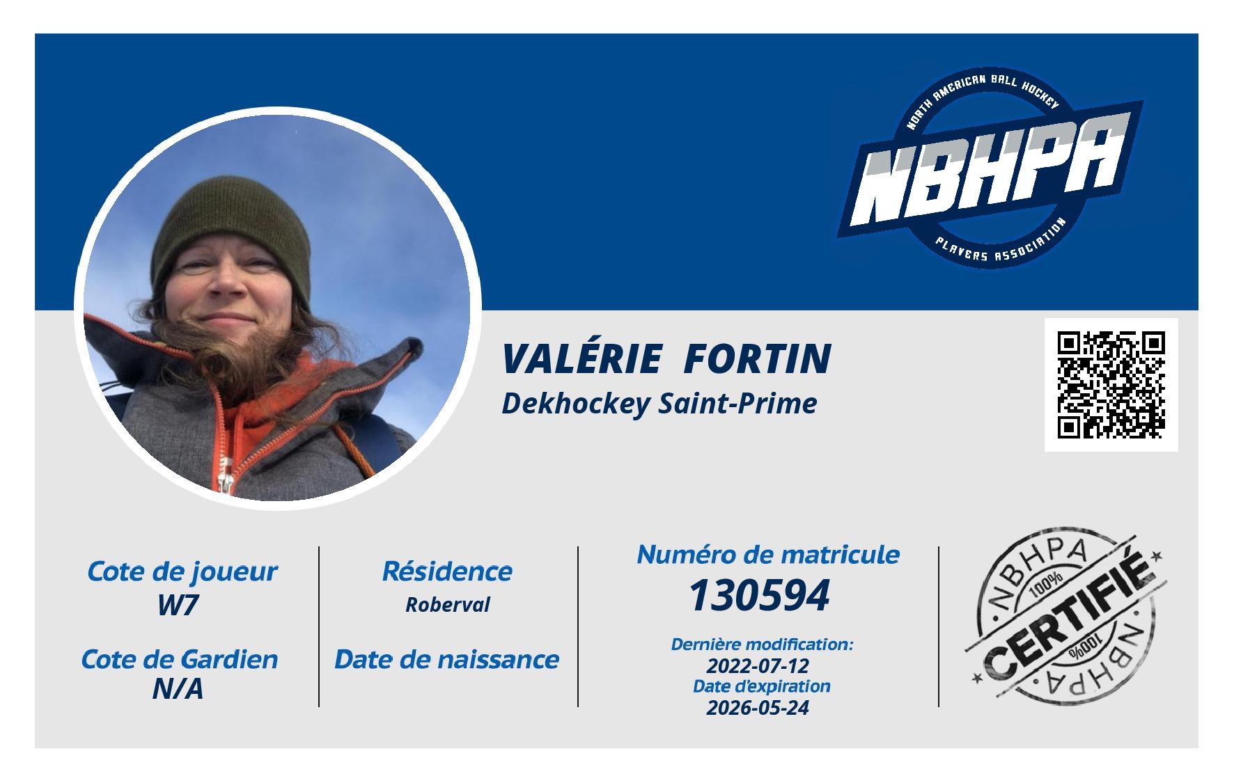 Valérie  Fortin