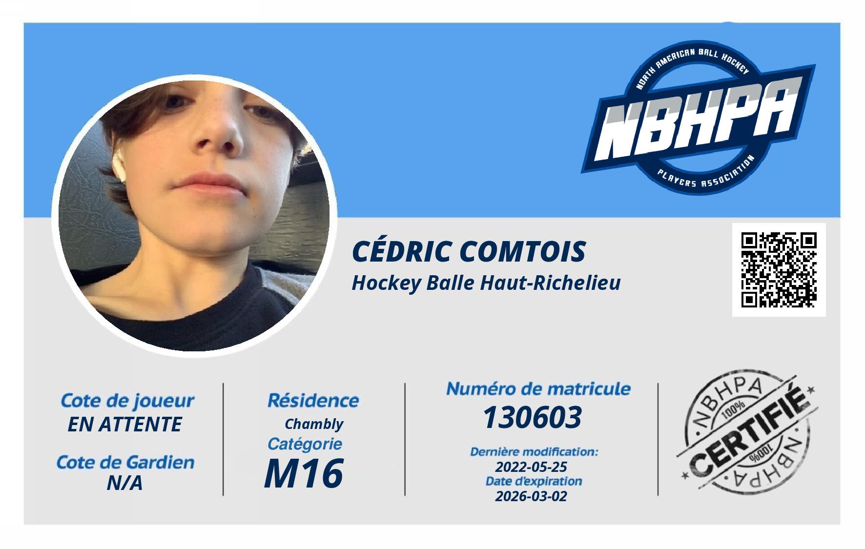 Cédric Comtois