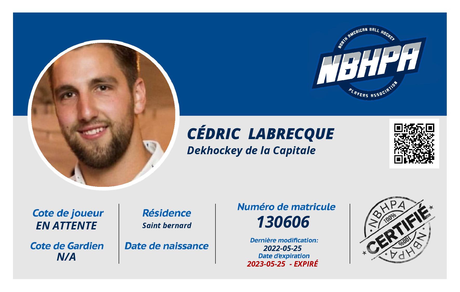 Cédric  Labrecque 