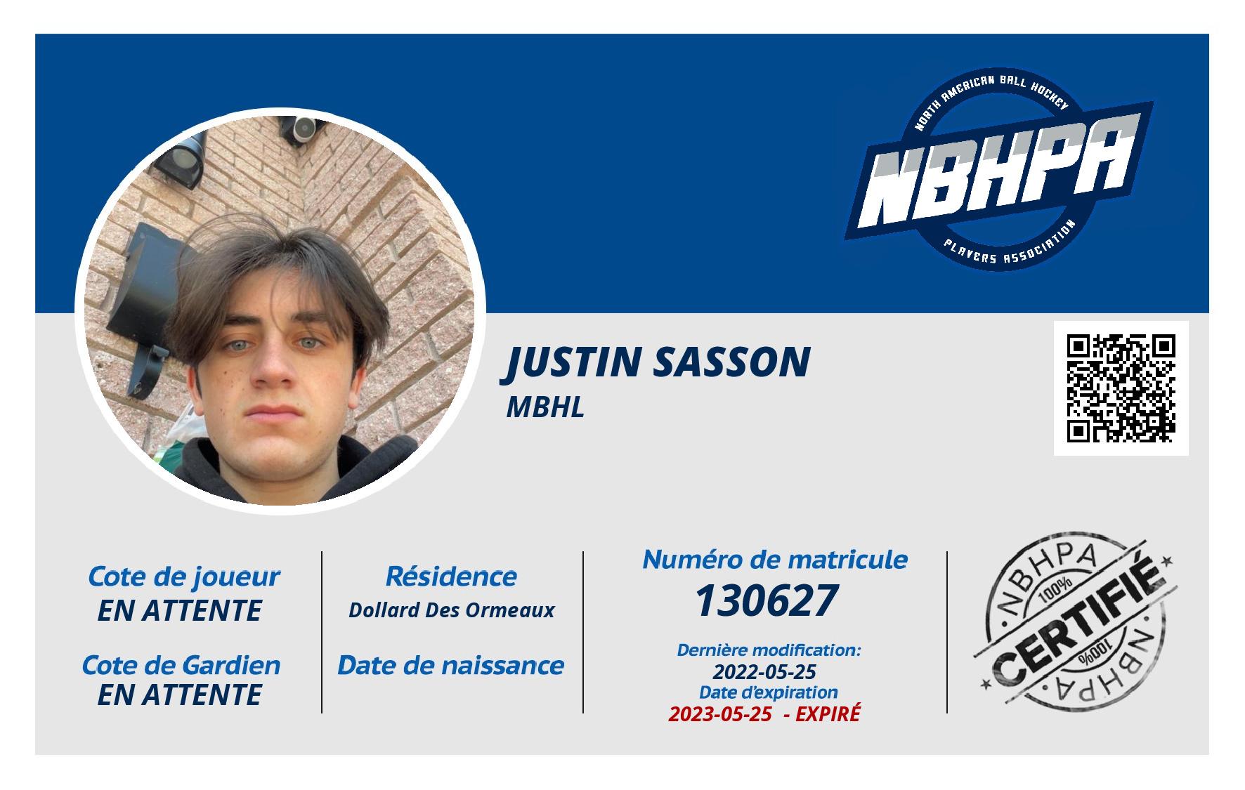 Justin Sasson