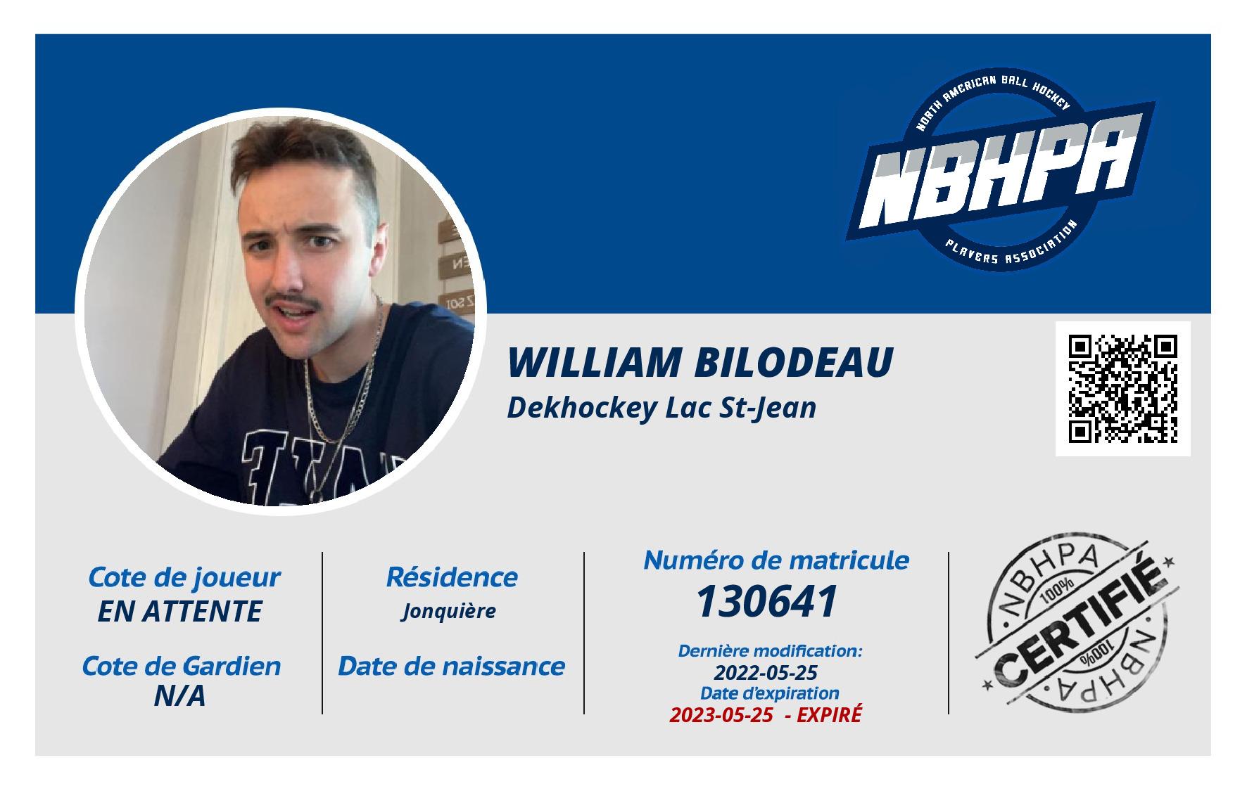 William Bilodeau