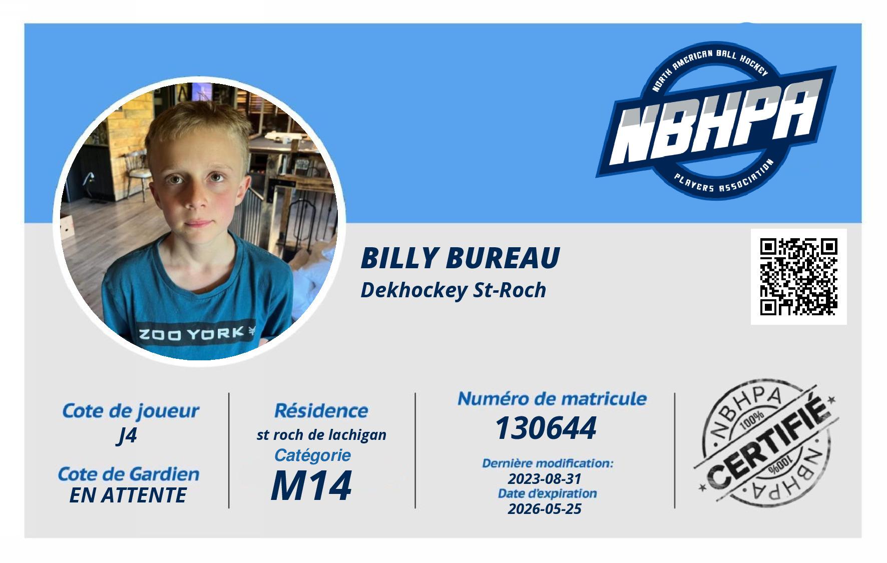 Billy Bureau