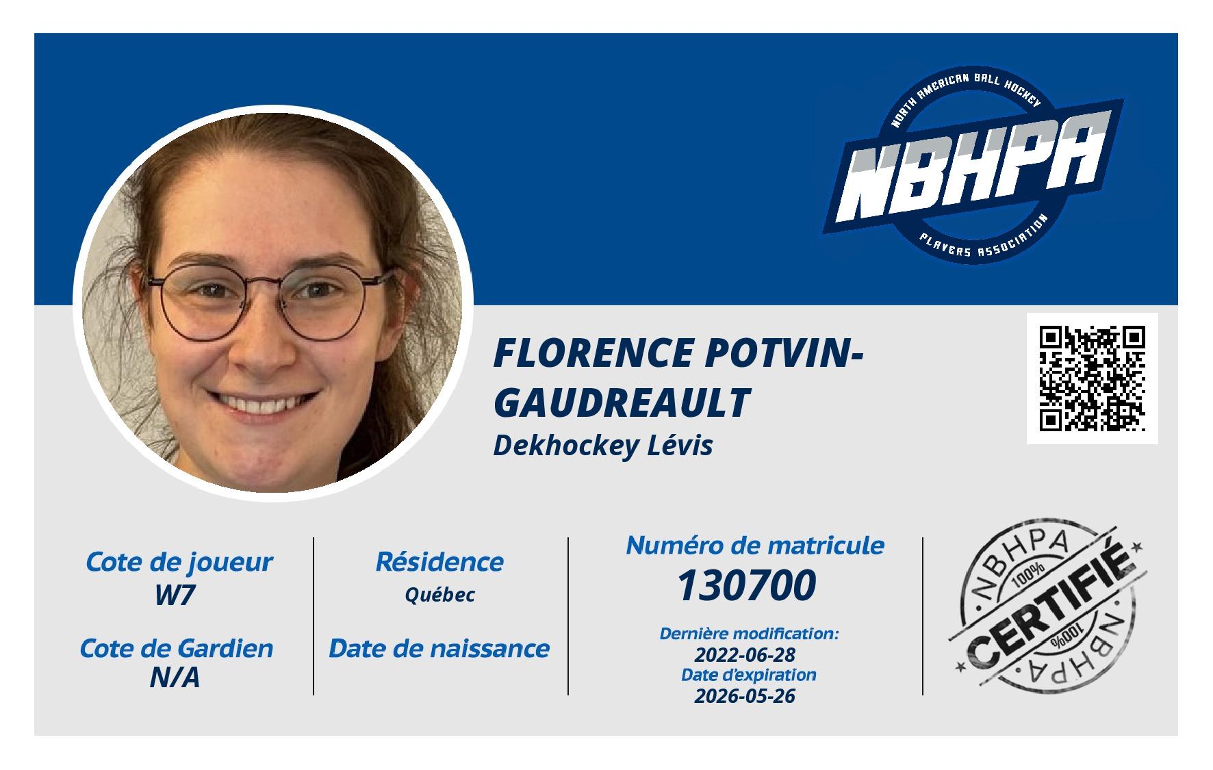 Florence Potvin-Gaudreault