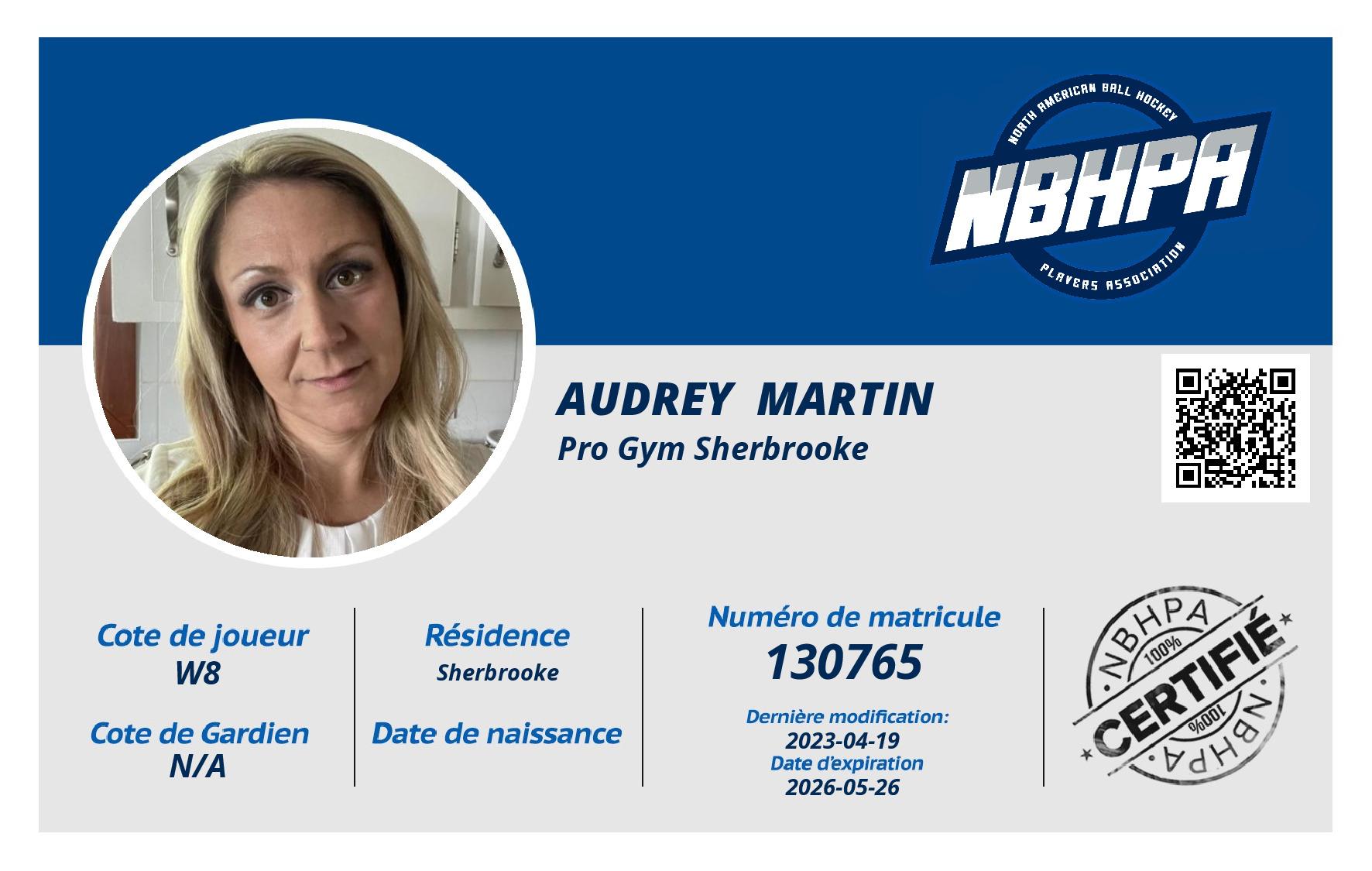 Audrey  Martin 