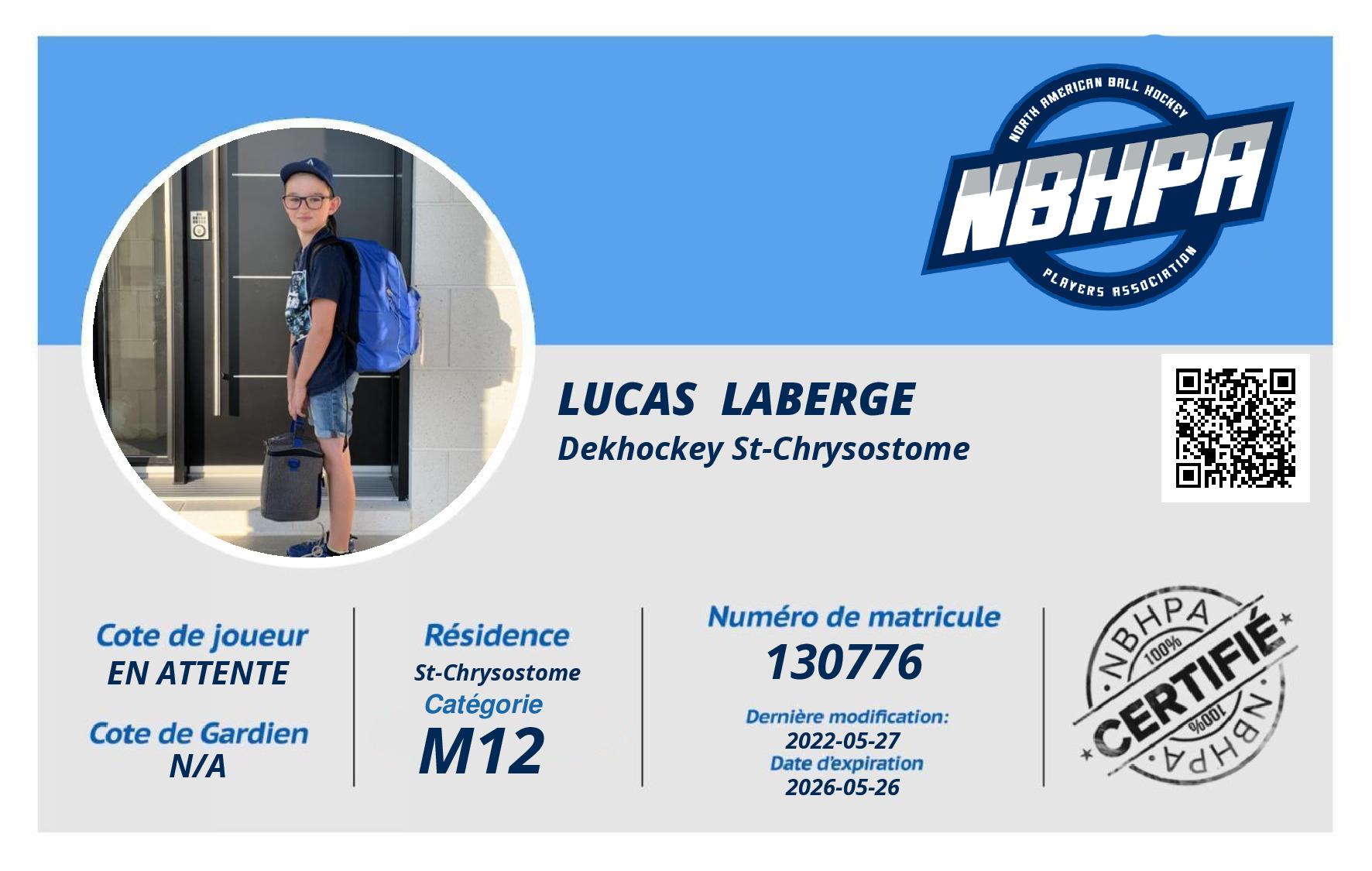 Lucas  Laberge