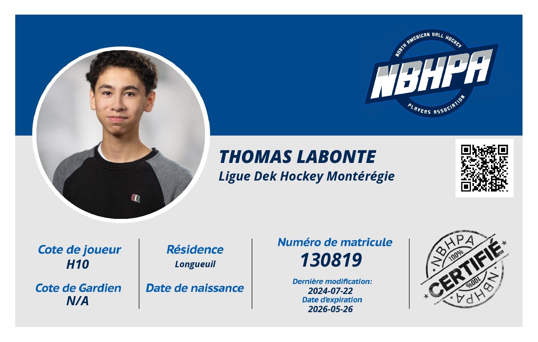 Thomas Labonte