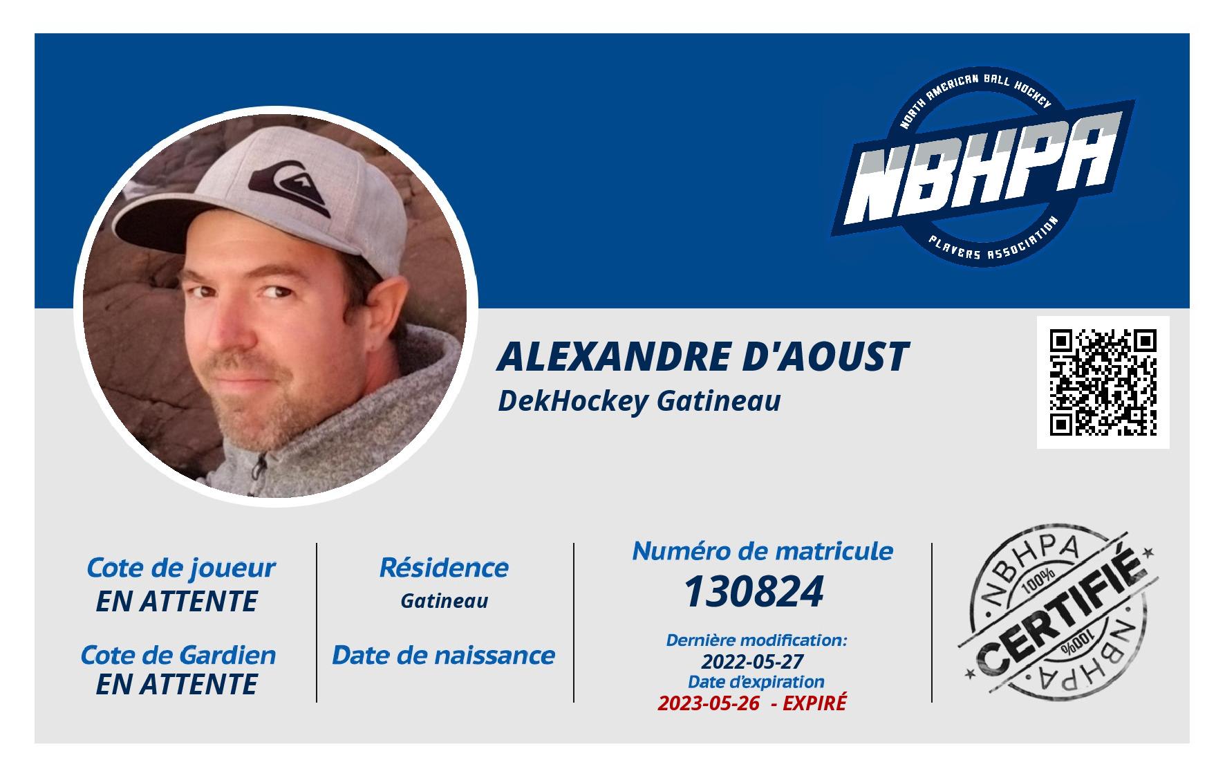 Alexandre D'Aoust