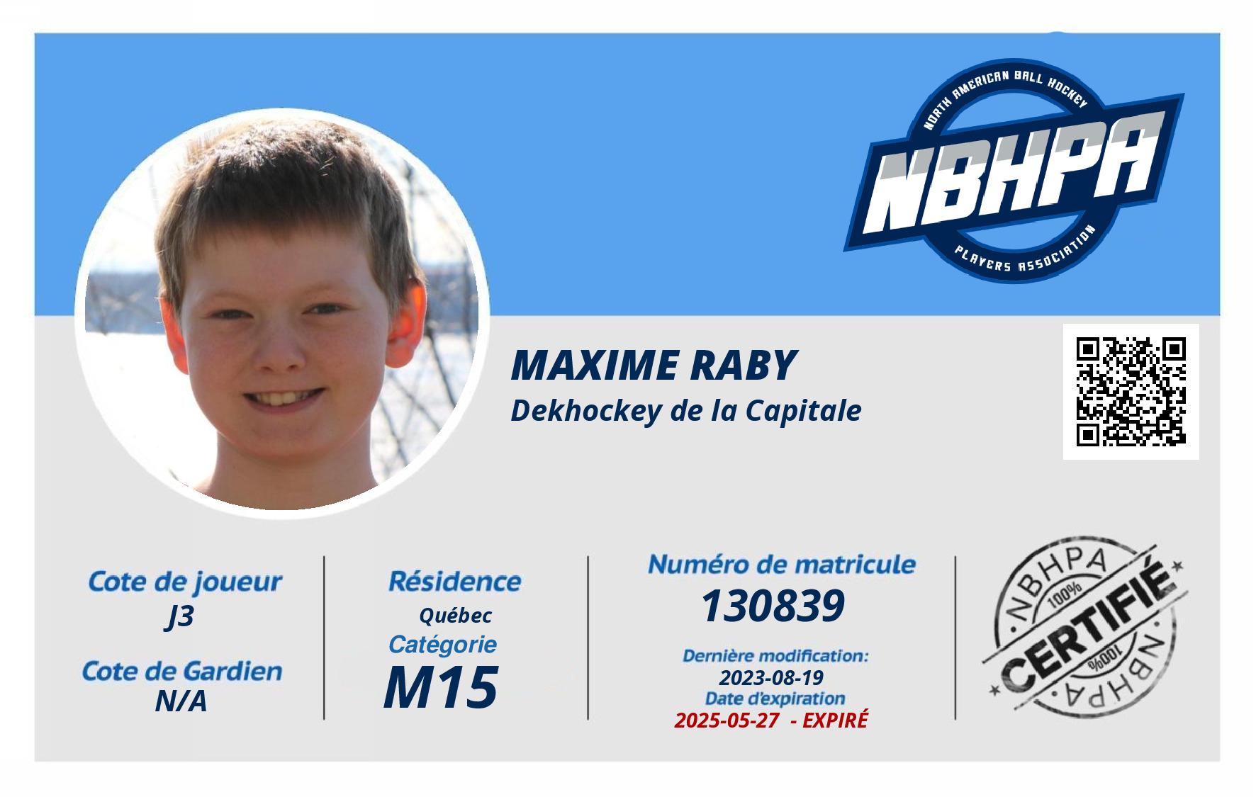 Maxime Raby