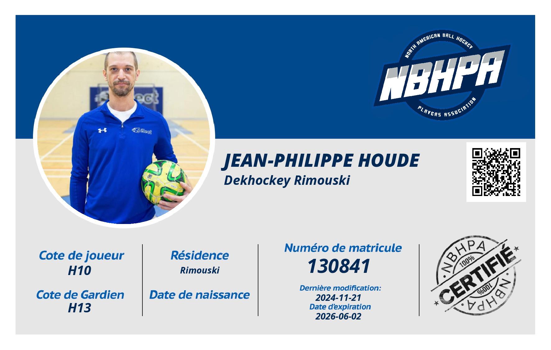 Jean-Philippe Houde