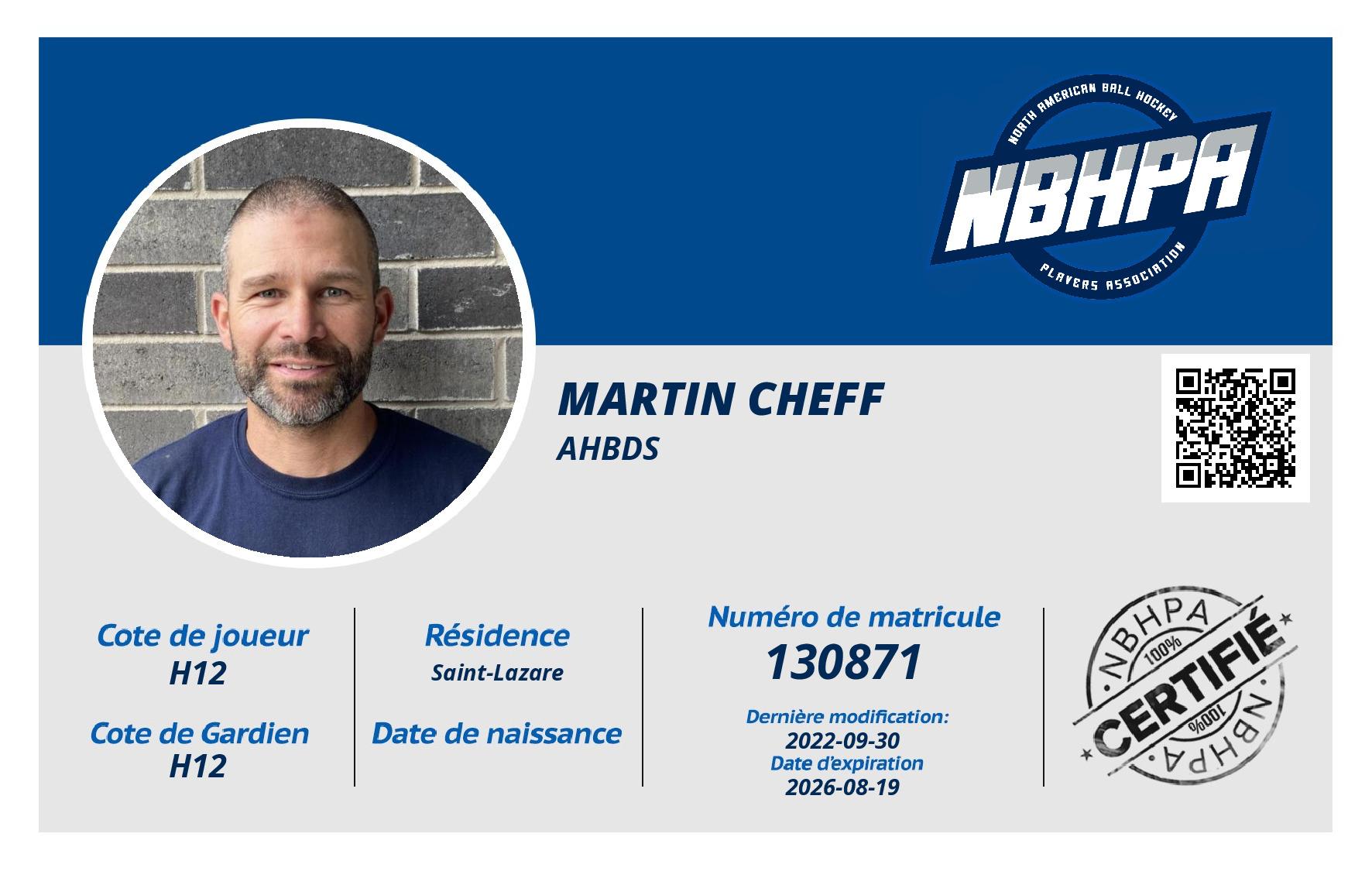 Martin Cheff