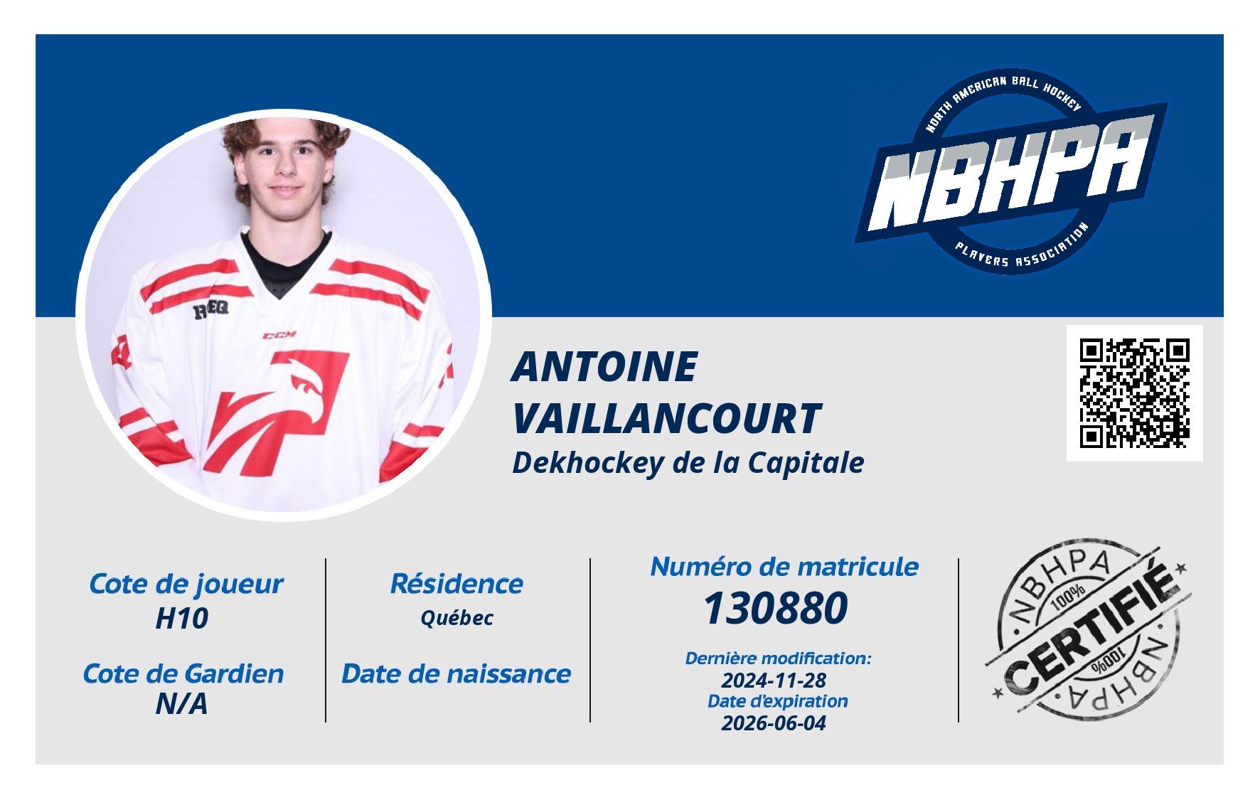 Antoine Vaillancourt