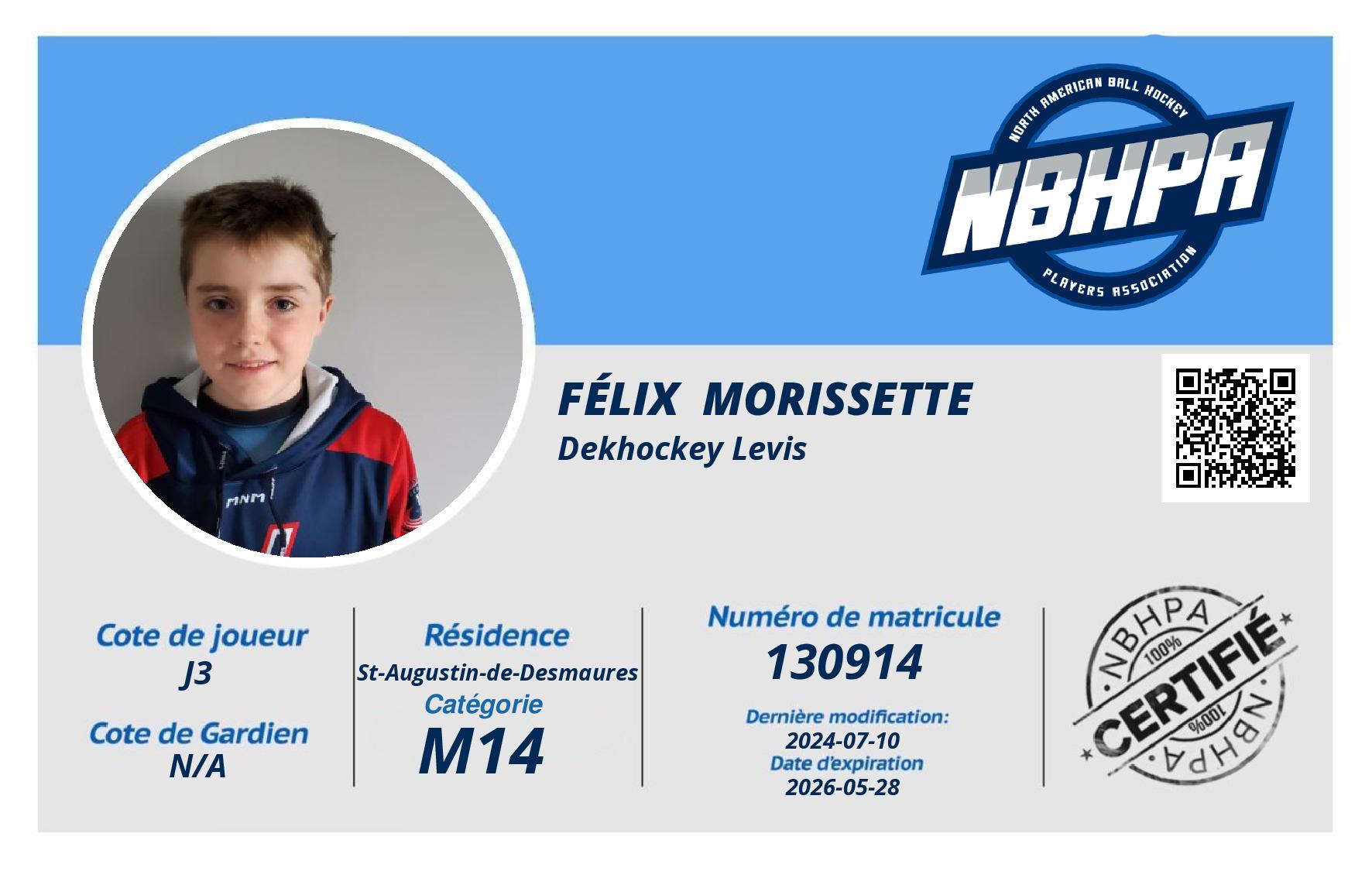 Félix  Morissette 